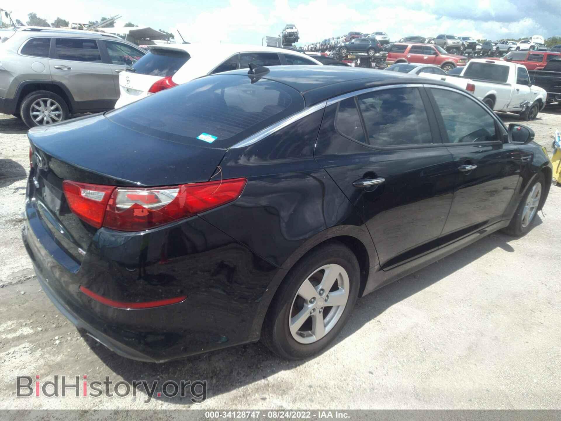 2015 KIA OPTIMA - VIN: KNAGM4A76F5658565 - Photo 4