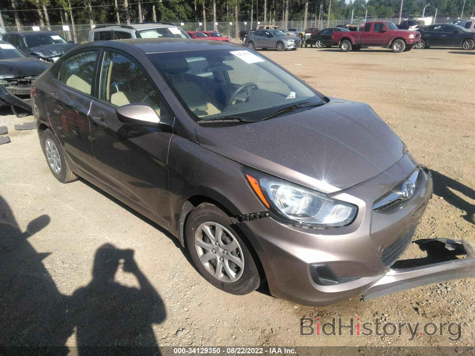 Photo KMHCT4AE4DU276763 - HYUNDAI ACCENT 2013