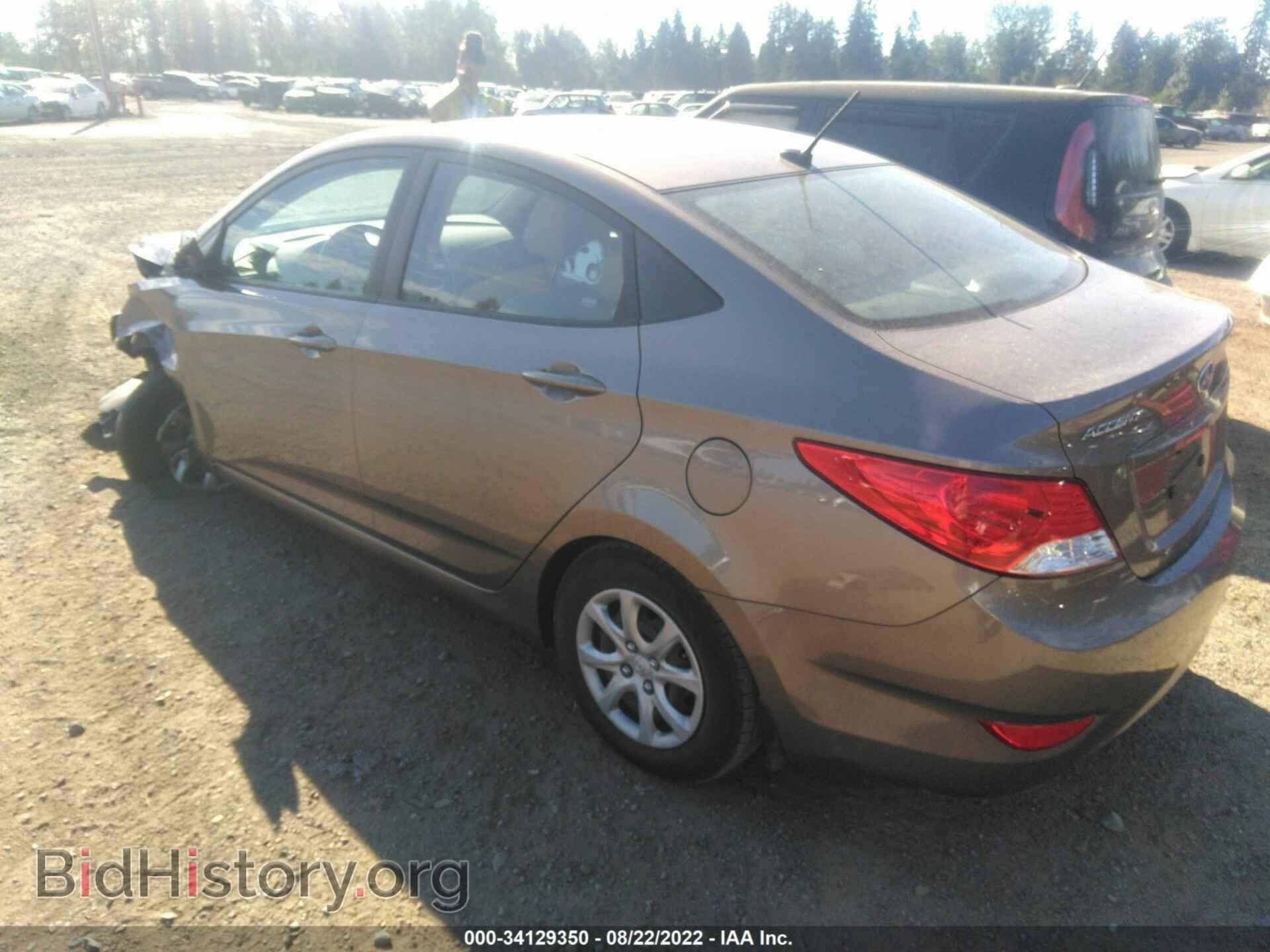2013 HYUNDAI ACCENT - VIN: KMHCT4AE4DU276763 - Фото 3