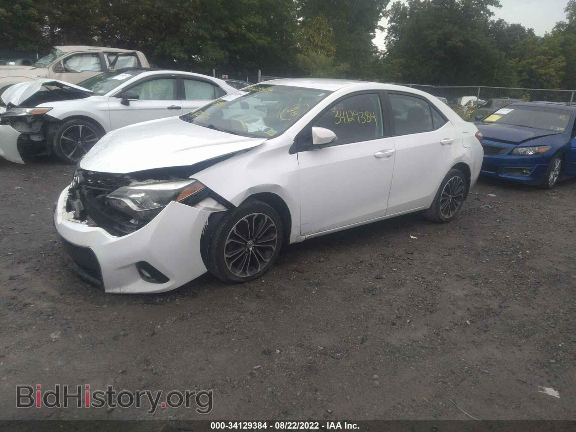 2015 TOYOTA COROLLA - VIN: 2T1BURHEXFC357041 - Фото 2