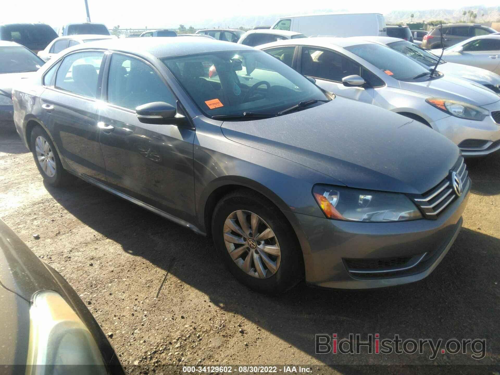 Photo 1VWAH7A38DC105031 - VOLKSWAGEN PASSAT 2013