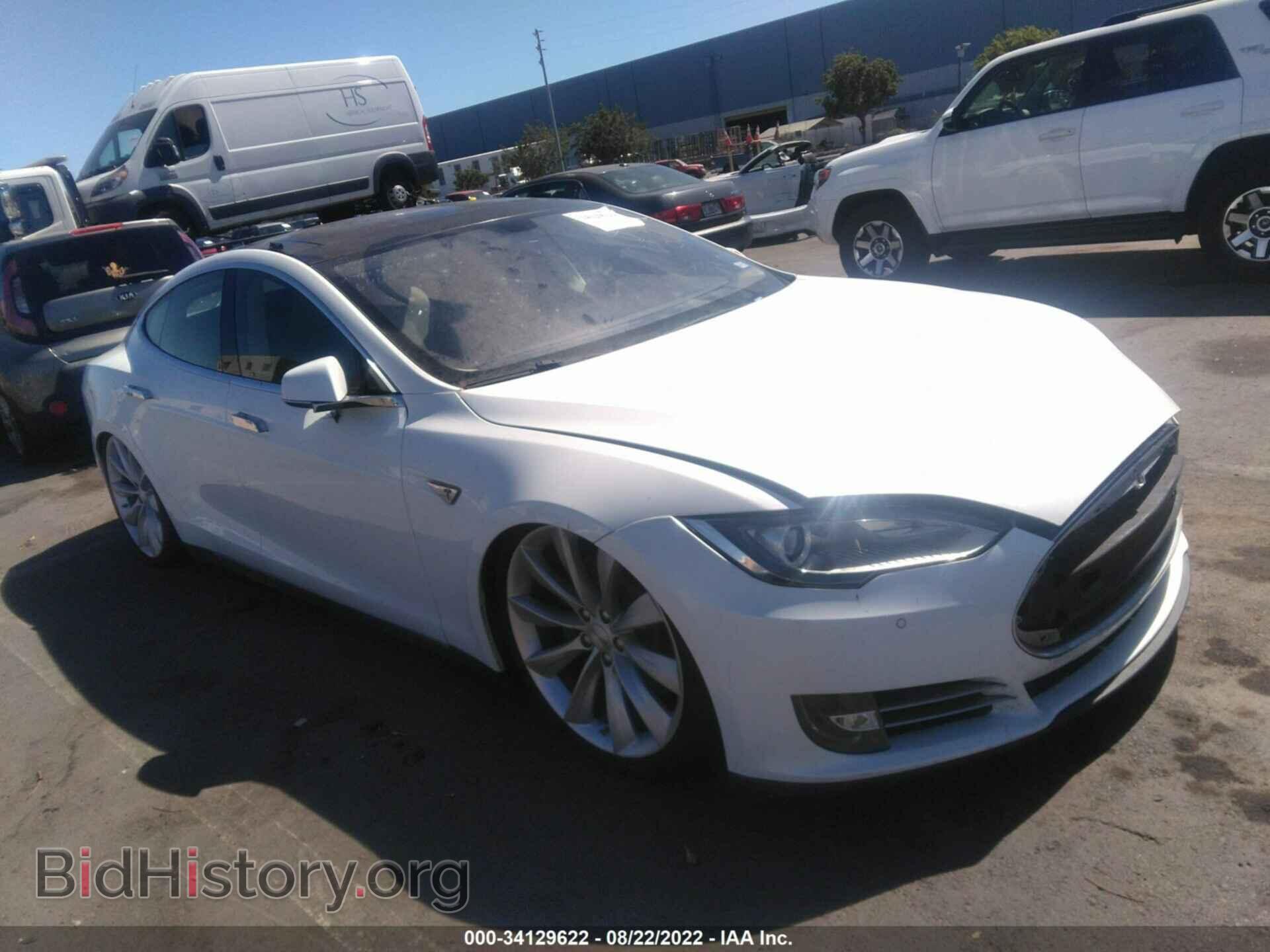 Photo 5YJSA1DP0DFP20571 - TESLA MODEL S 2013