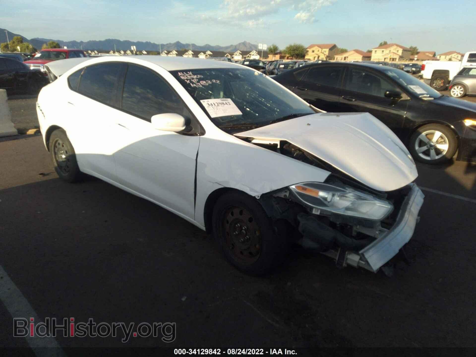 Фотография 1C3CDFAAXFD315941 - DODGE DART 2015