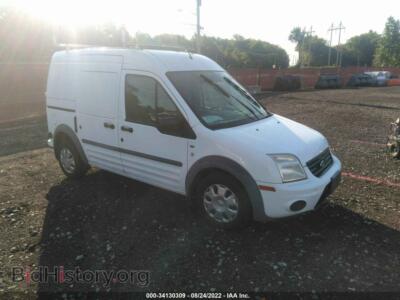 2012 Ford TRANSIT CONNECT XLT, white — VIN NM0LS7DN7CT081973, IAAI