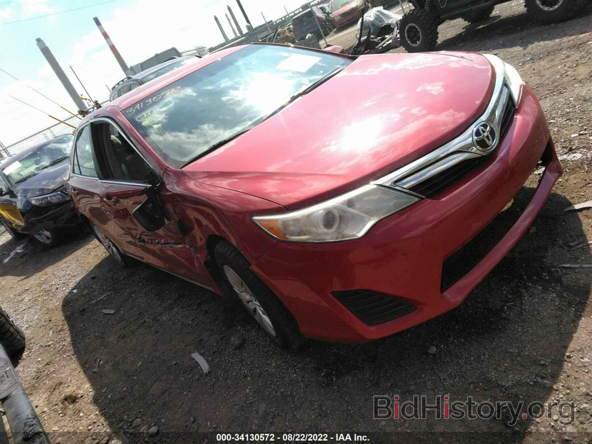 Photo 4T4BF1FK0CR185428 - TOYOTA CAMRY 2012