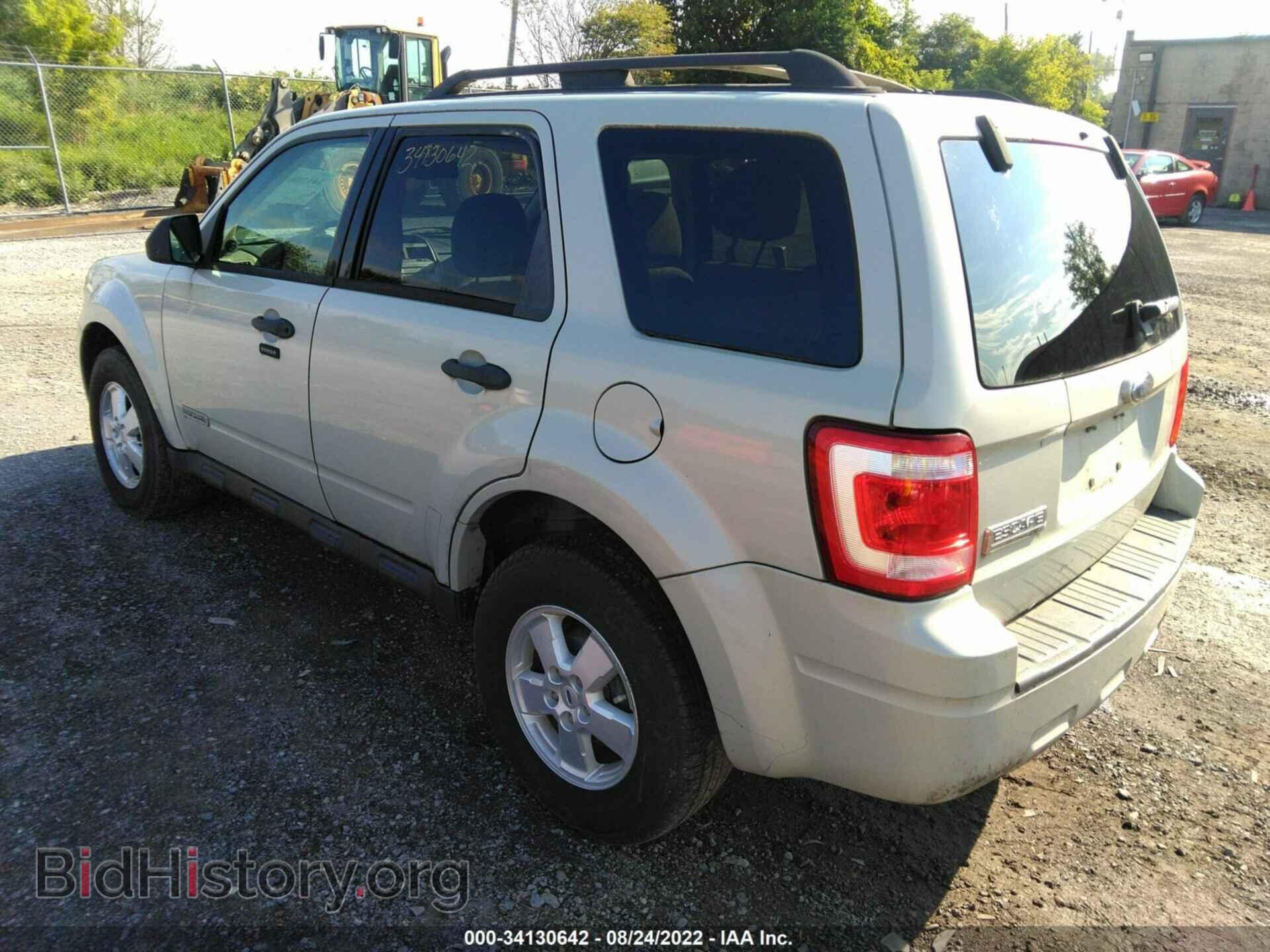 2008 FORD ESCAPE - VIN: 1FMCU03ZX8KD91679 - Фото 3