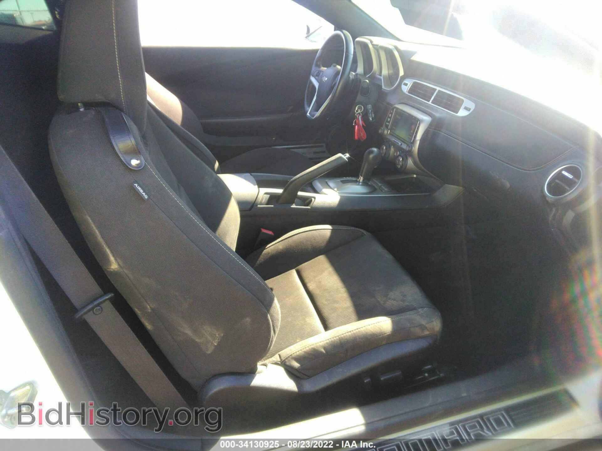 2014 CHEVROLET CAMARO - VIN: 2G1FB1E32E9316504 - Фото 5