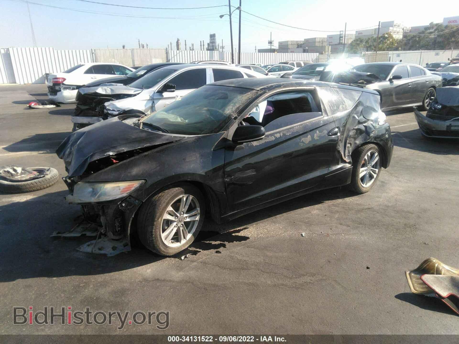 2013 HONDA CR-Z - VIN: JHMZF1D69DS000825 - Фото 2