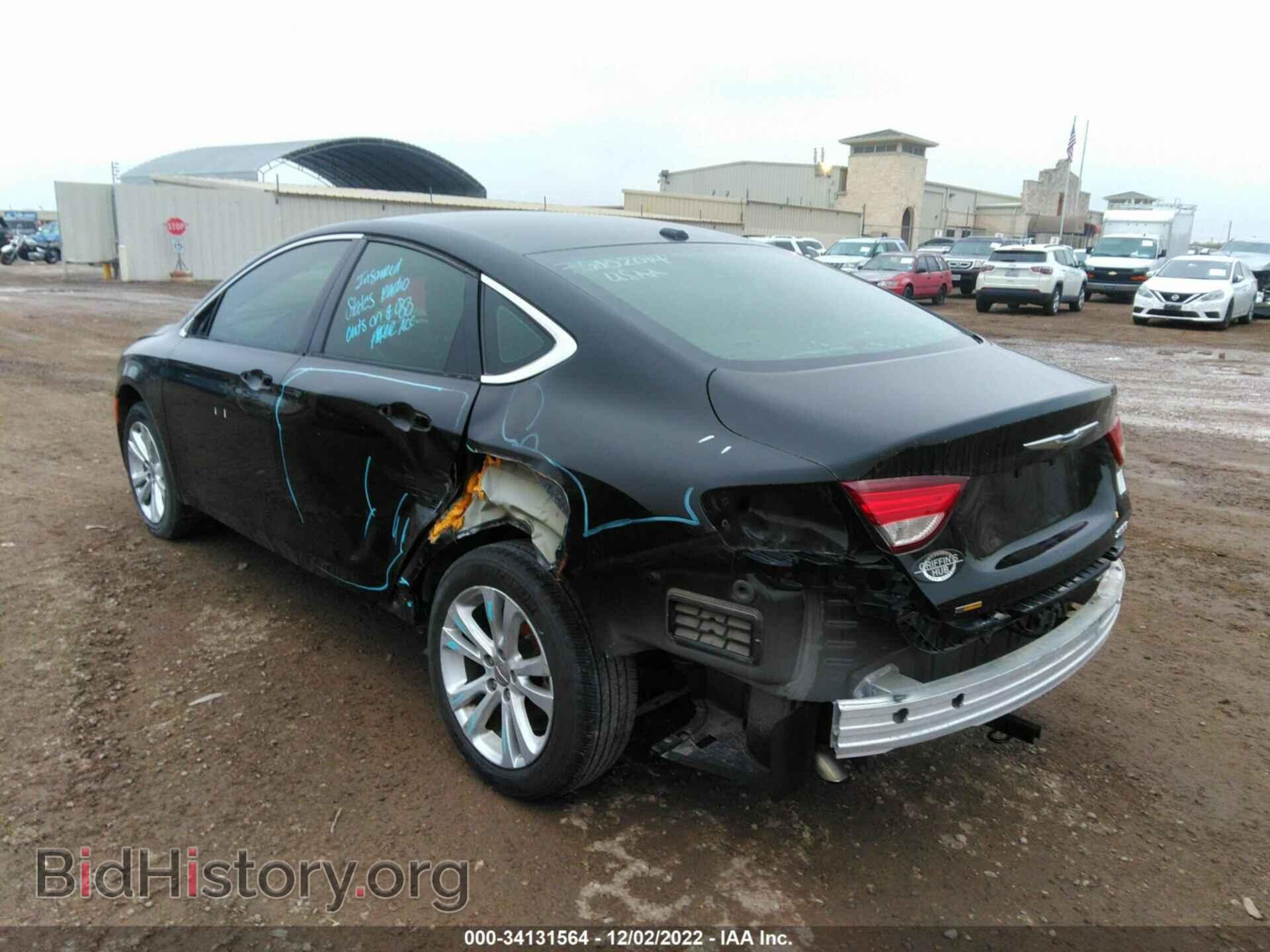 2015 CHRYSLER 200 - VIN: 1C3CCCAB8FN692370 - Фото 3