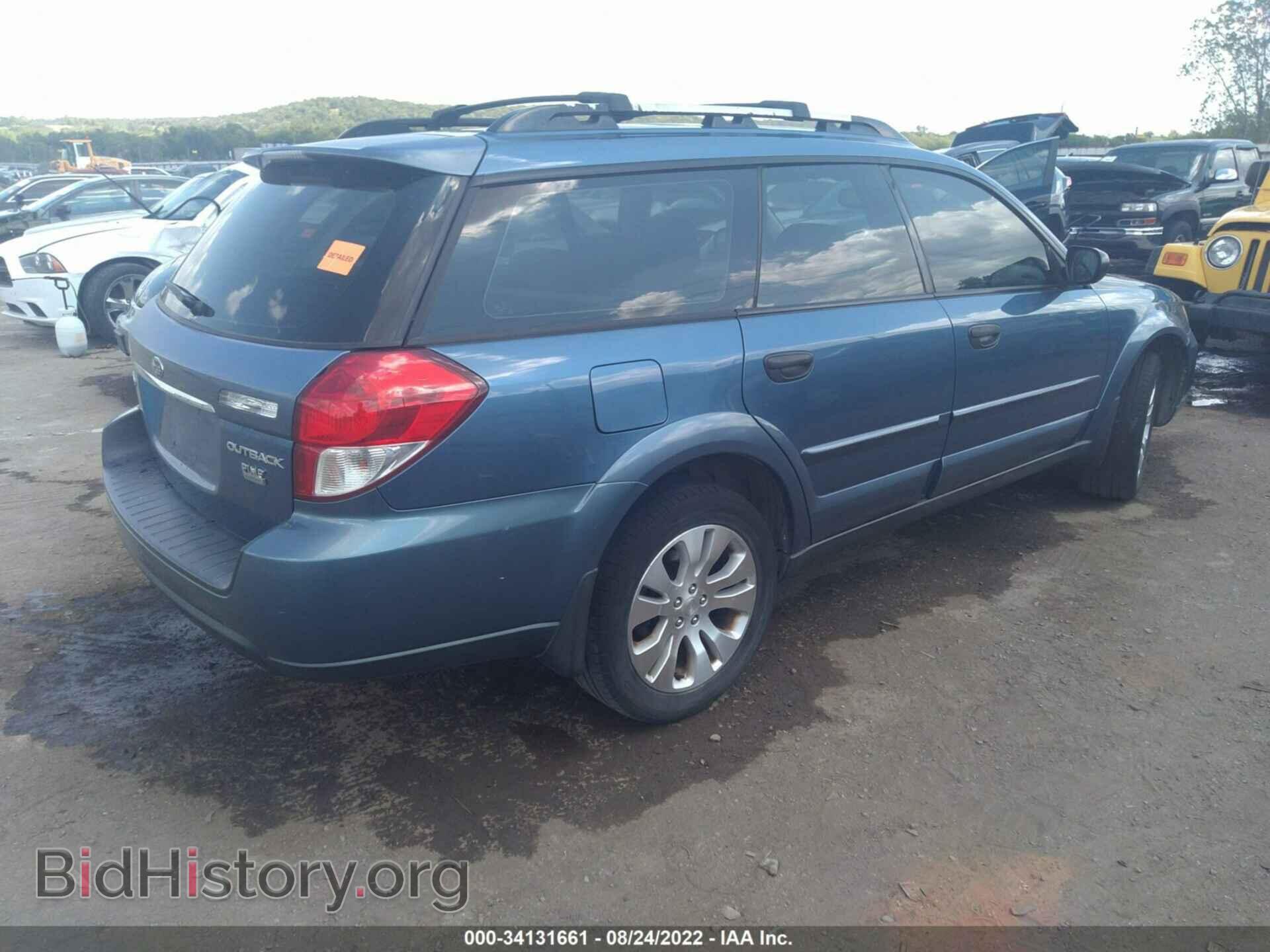 2008 SUBARU OUTBACK - VIN: 4S4BP61C486343107 - Фото 4