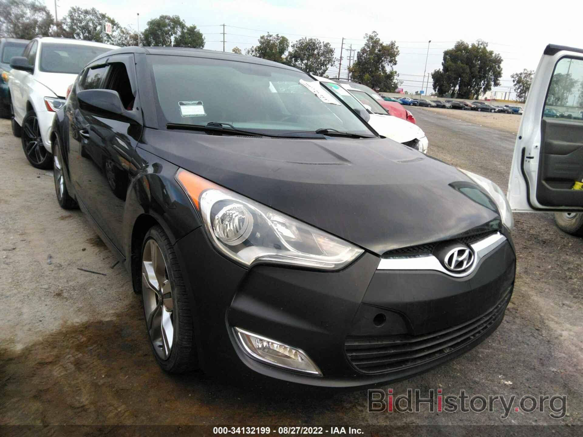 Photo KMHTC6ADXCU032097 - HYUNDAI VELOSTER 2012