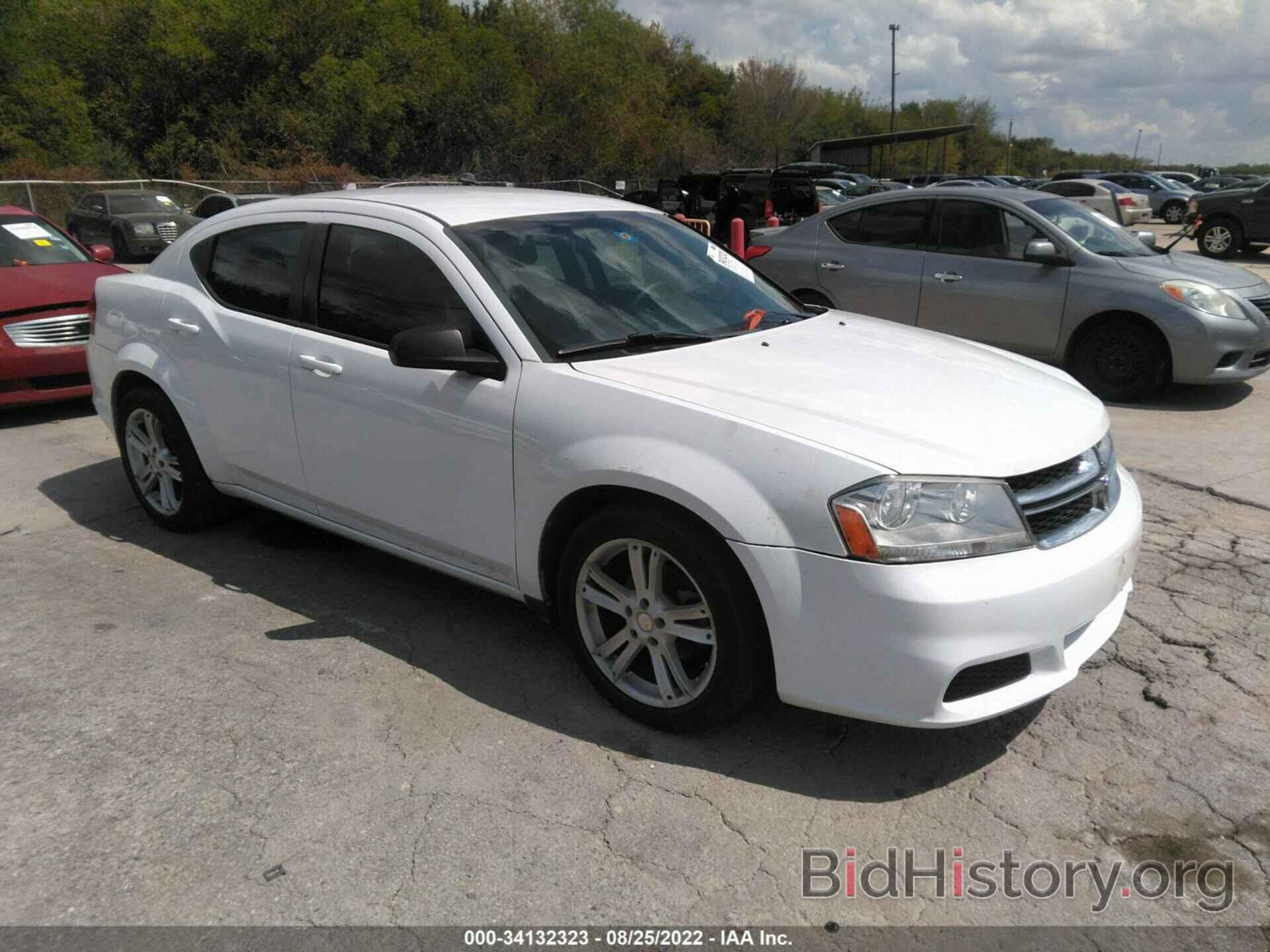 Photo 1C3CDZAB1DN547717 - DODGE AVENGER 2013