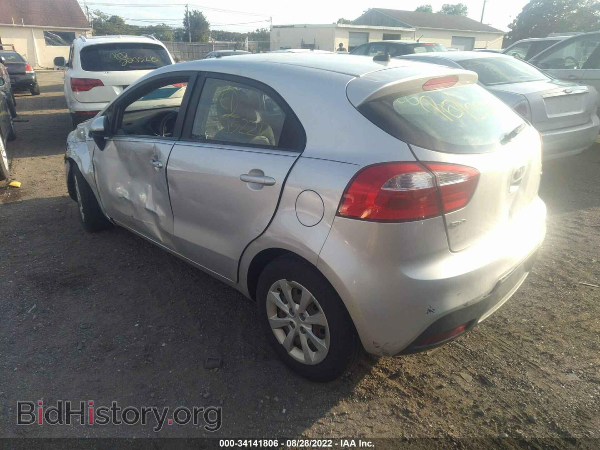 2012 KIA RIO - VIN: KNADM5A38C6029143 - Фото 3