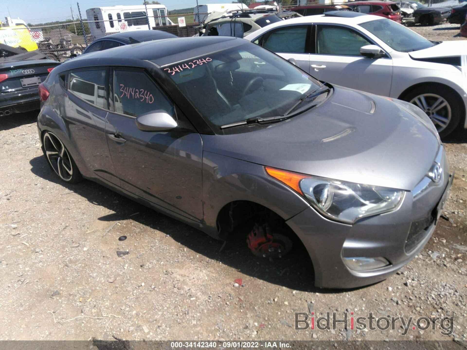 Photo KMHTC6AD3CU043863 - HYUNDAI VELOSTER 2012