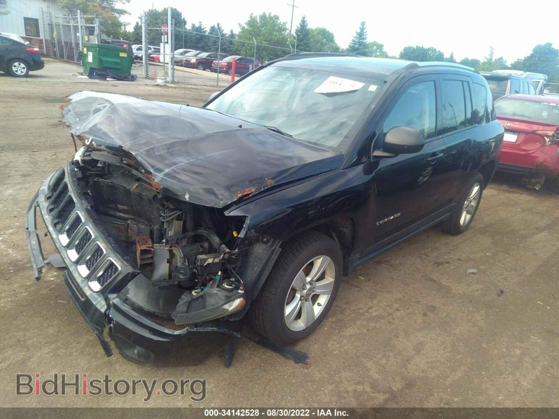 2012 JEEP COMPASS - VIN: 1C4NJCBB6CD660334 - Фото 2