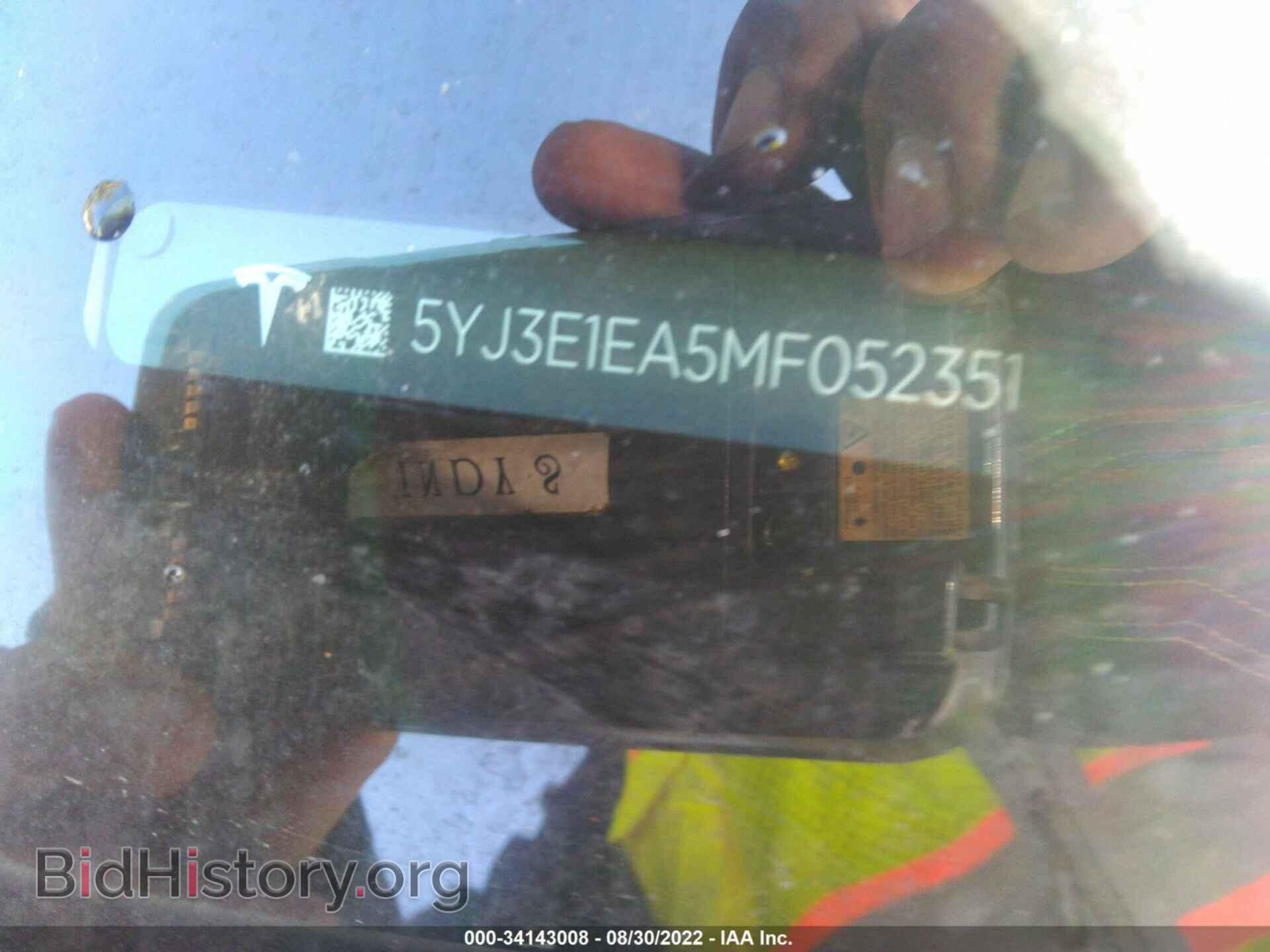 2021 TESLA MODEL 3 - VIN: 5YJ3E1EA5MF052351 - Photo 9