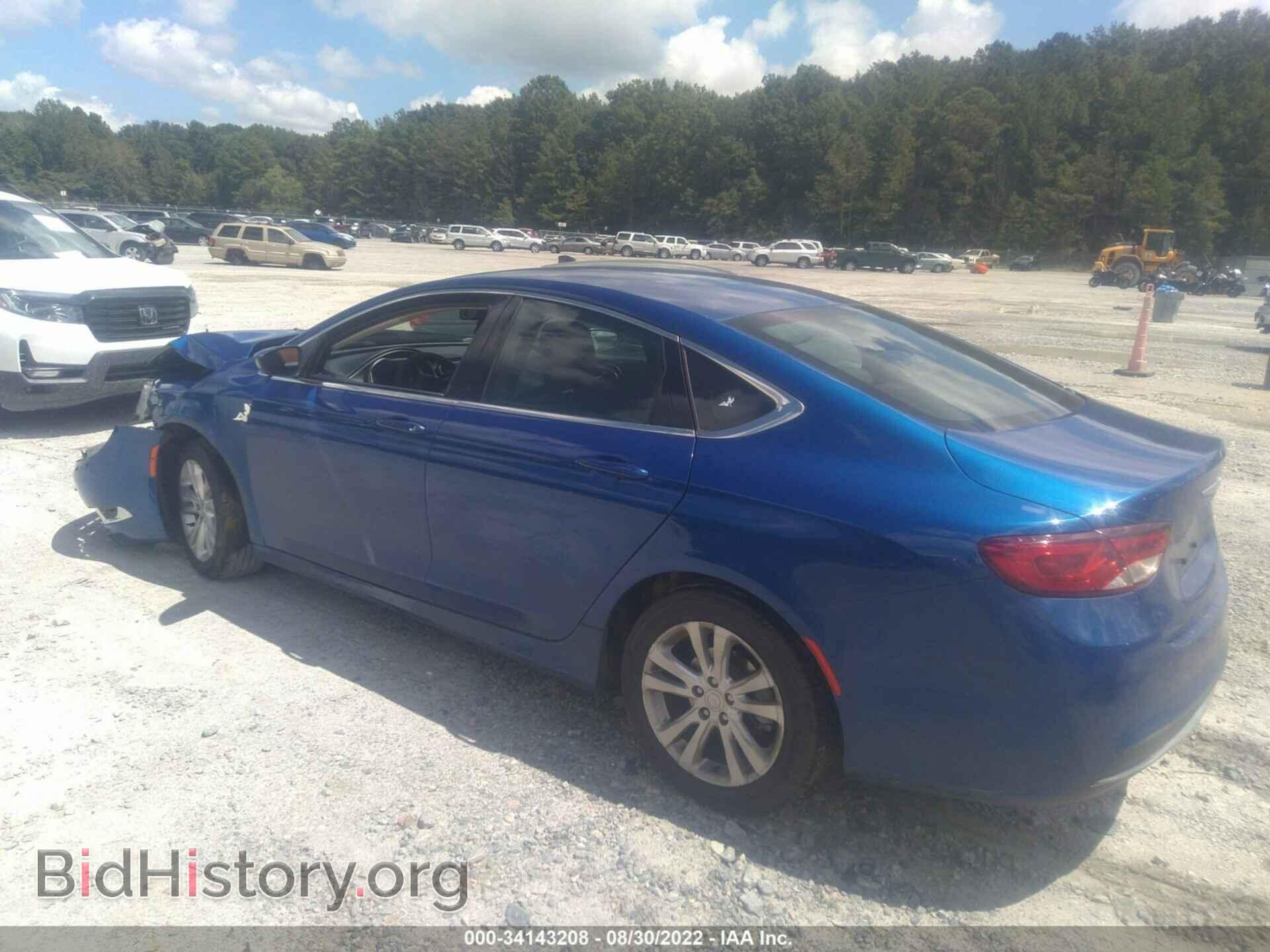 2016 CHRYSLER 200 - VIN: 1C3CCCAB6GN103933 - Фото 3