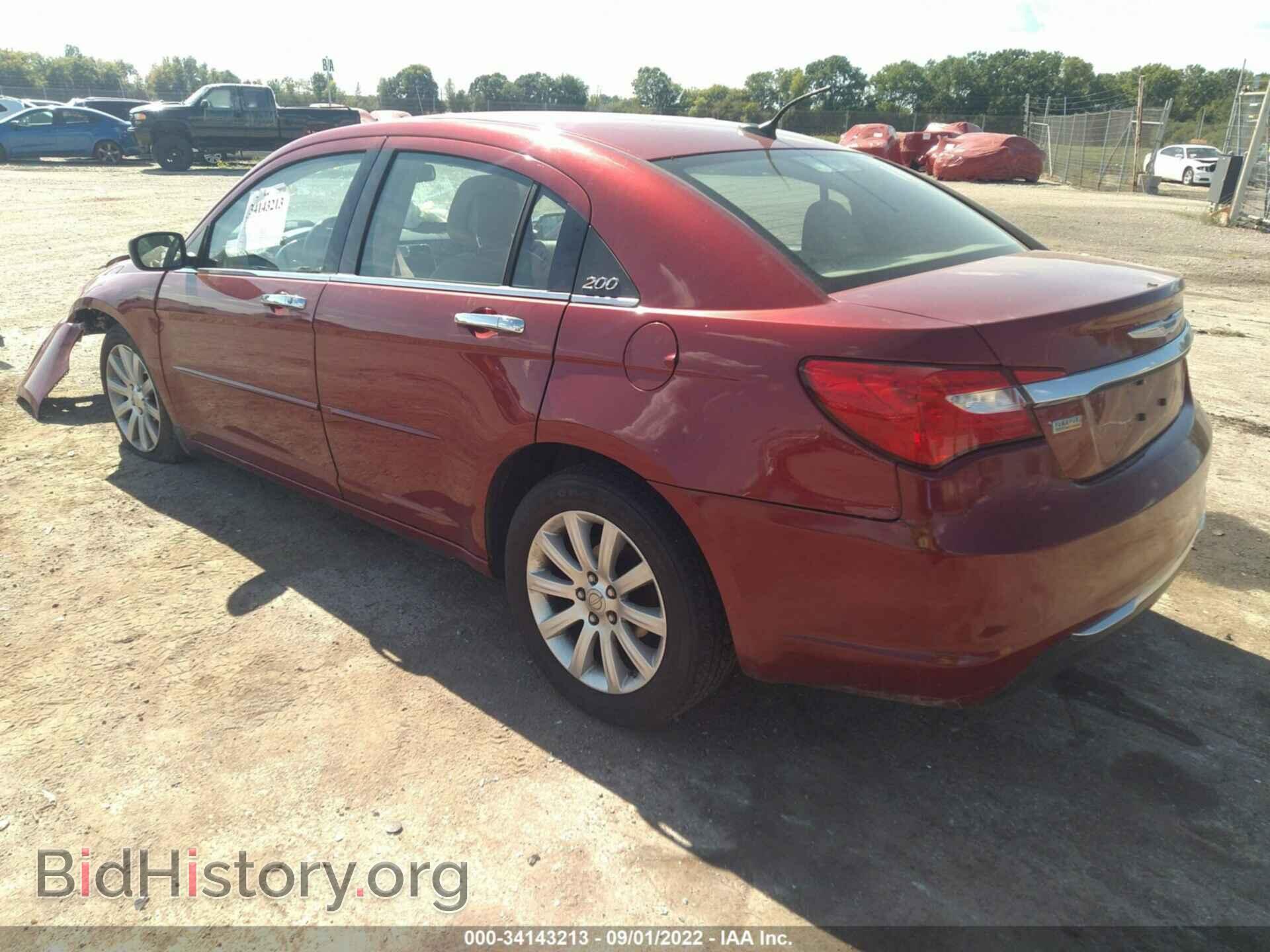 2013 CHRYSLER 200 - VIN: 1C3CCBCG0DN567668 - Фото 3