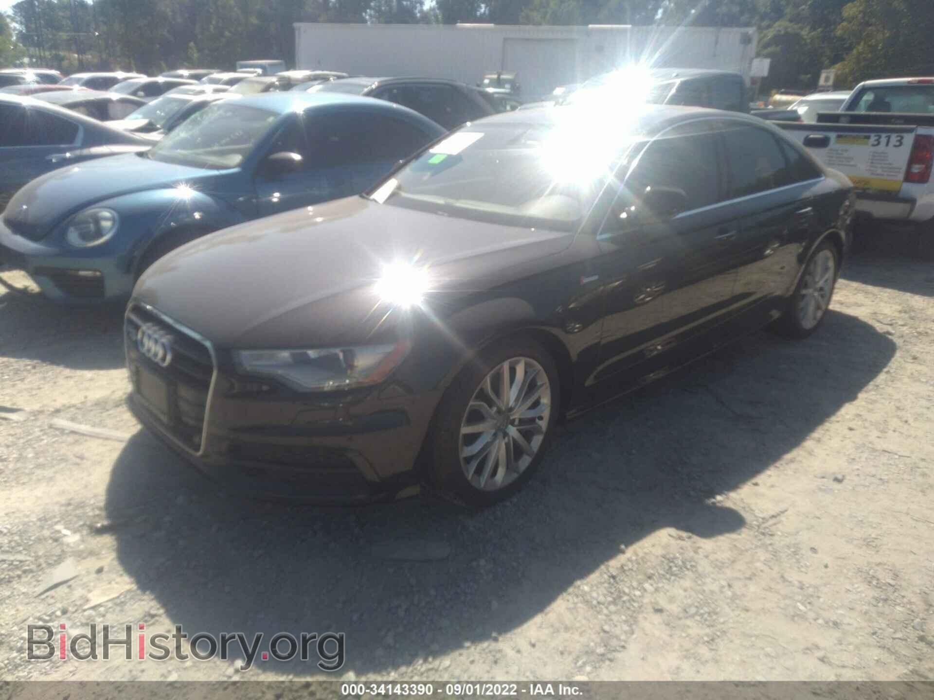 2013 AUDI A6 - VIN: WAUHGAFC8DN146786 - Фото 2