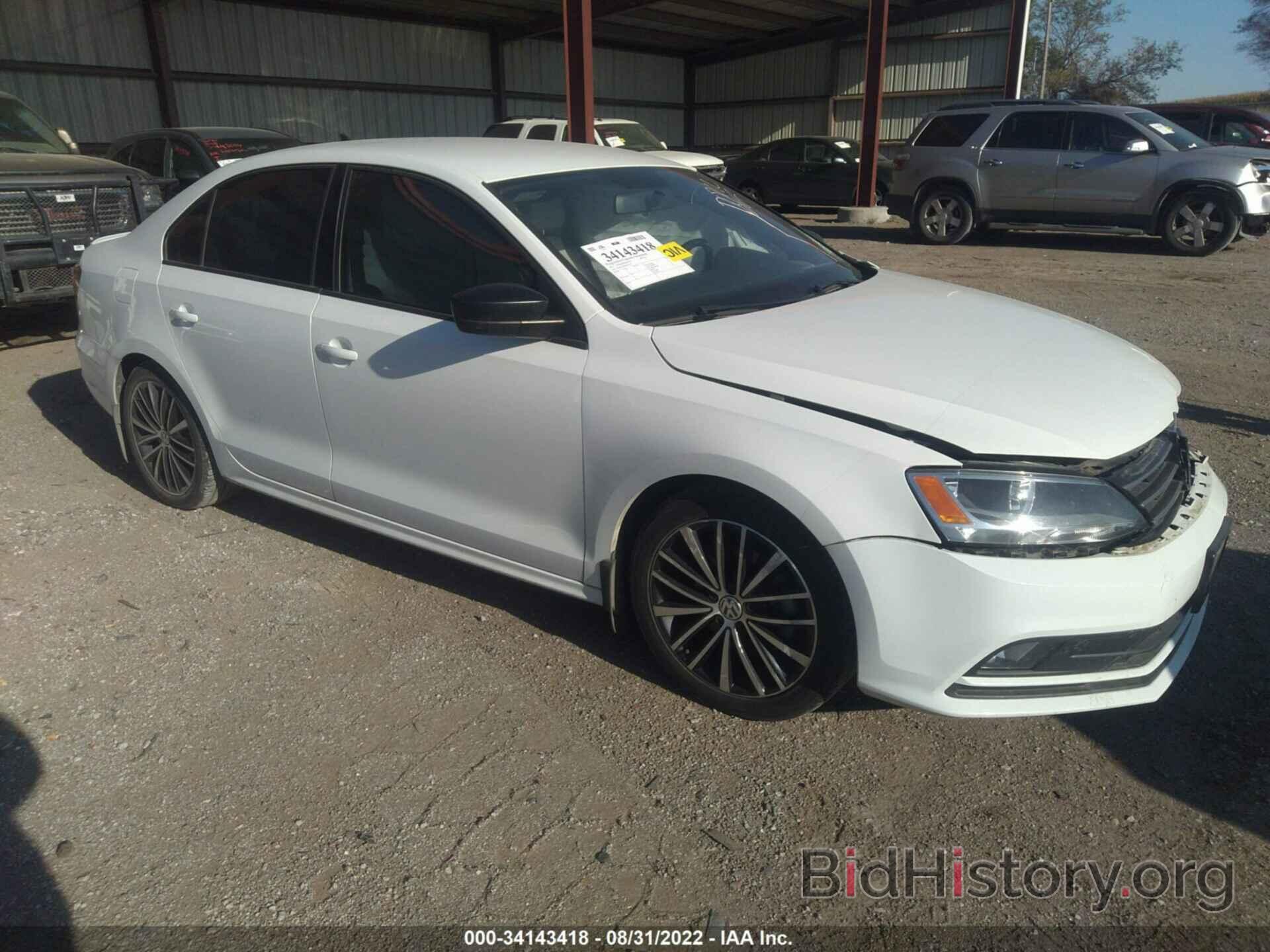 Фотография 3VWD17AJXFM203527 - VOLKSWAGEN JETTA SEDAN 2015