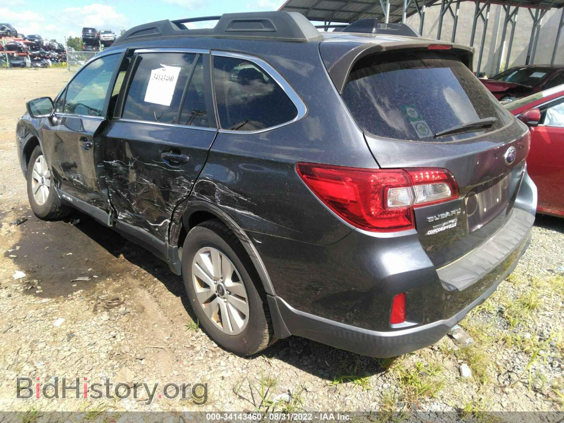 2016 SUBARU OUTBACK - VIN: 4S4BSADC7G3243421 - Photo 3