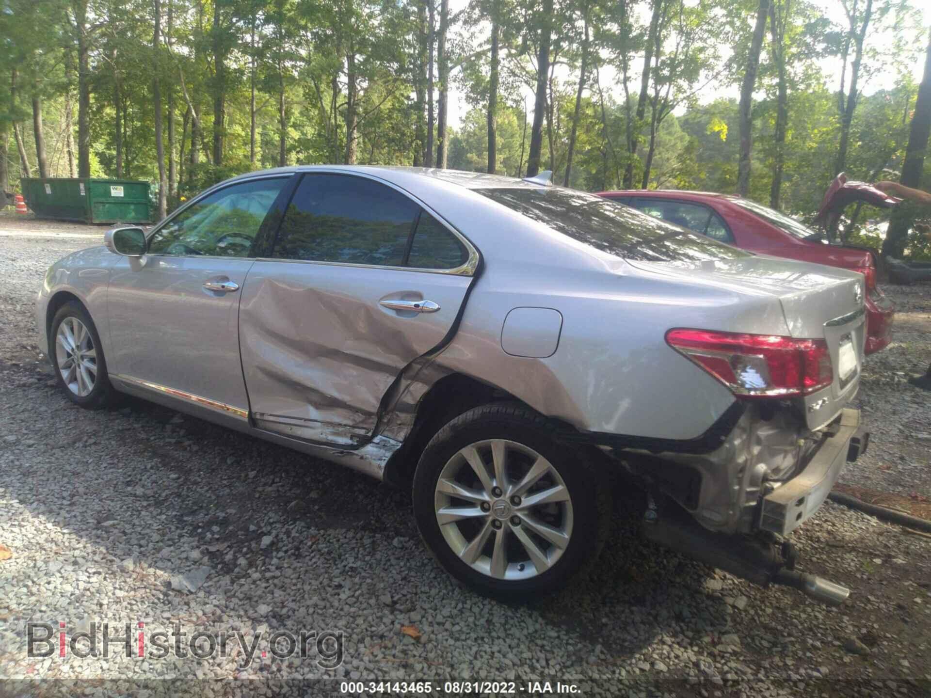 2010 LEXUS ES 350 - VIN: JTHBK1EG8A2363486 - Фото 3