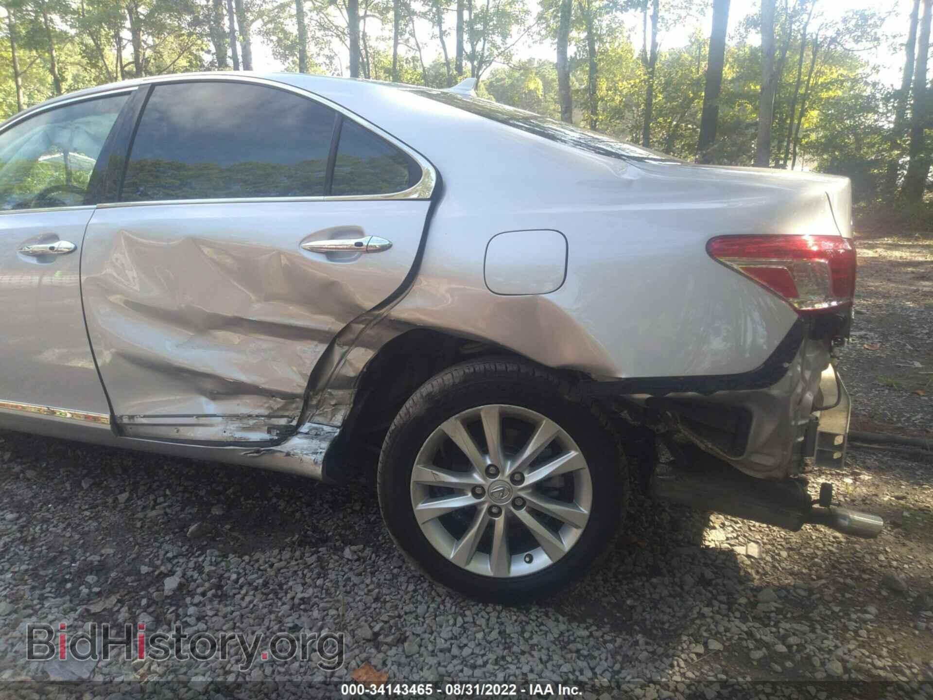 2010 LEXUS ES 350 - VIN: JTHBK1EG8A2363486 - Фото 6