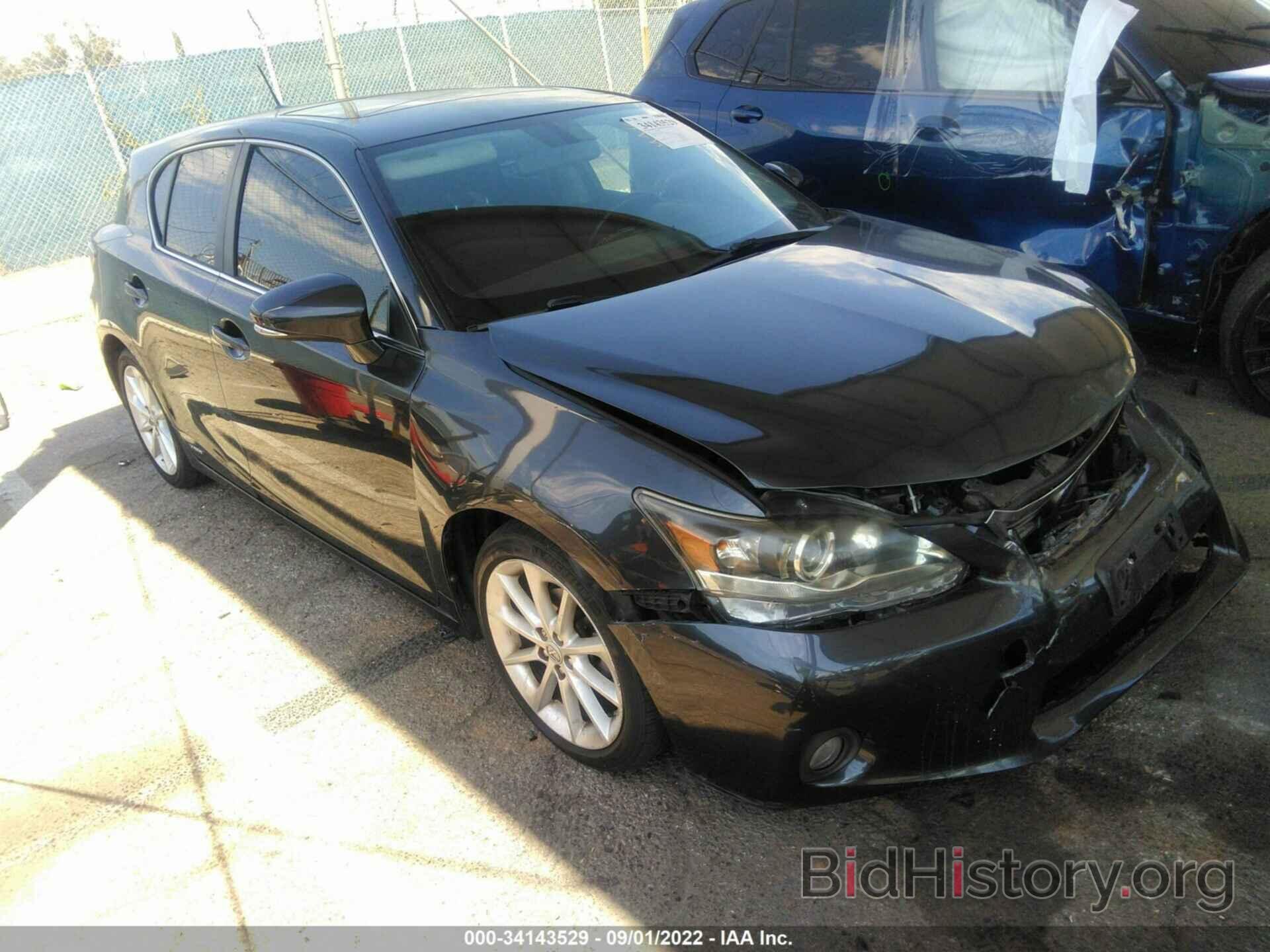 Photo JTHKD5BH1B2001936 - LEXUS CT 200H 2011