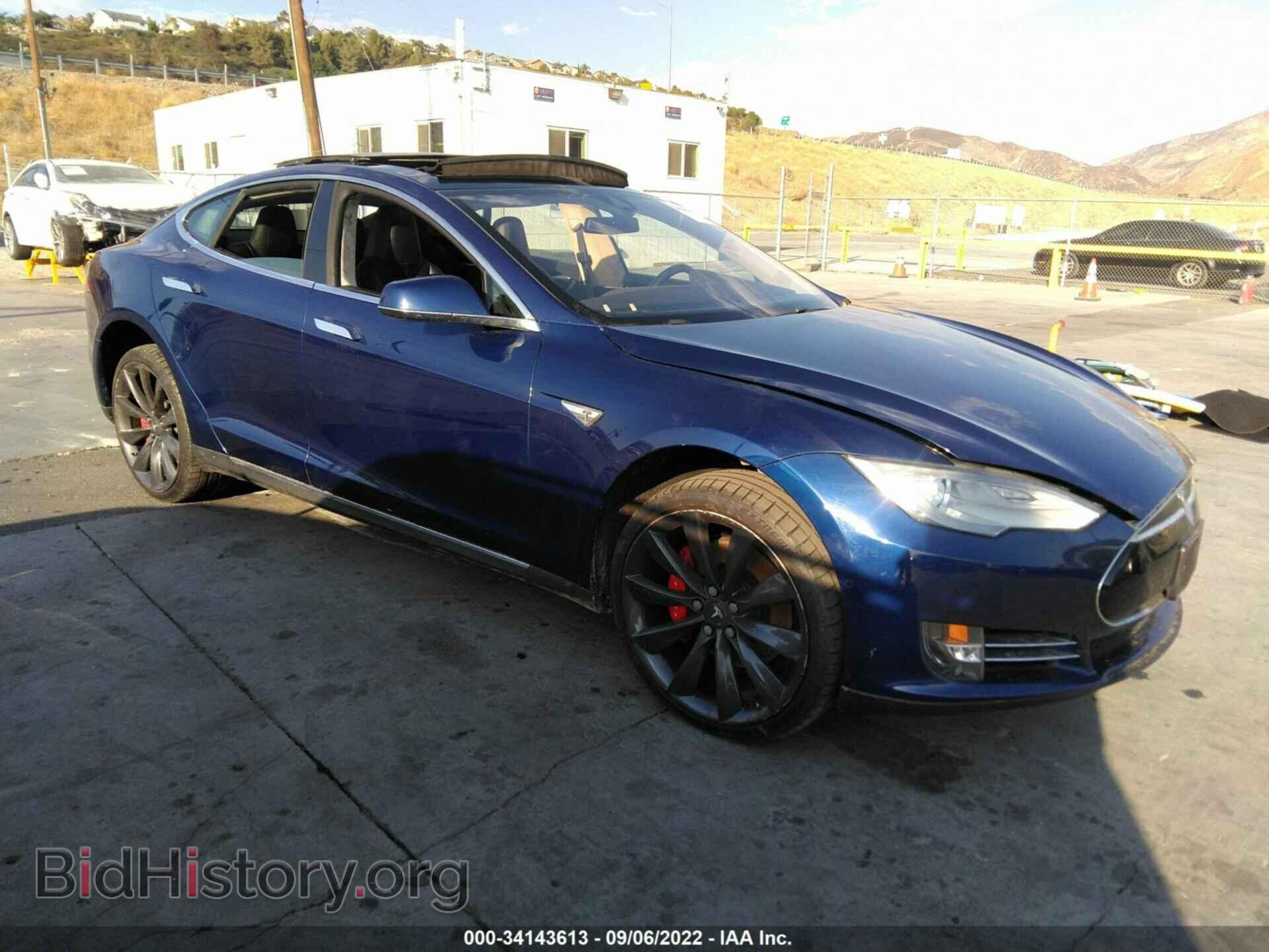 Photo 5YJSA1H41FF082527 - TESLA MODEL S 2015