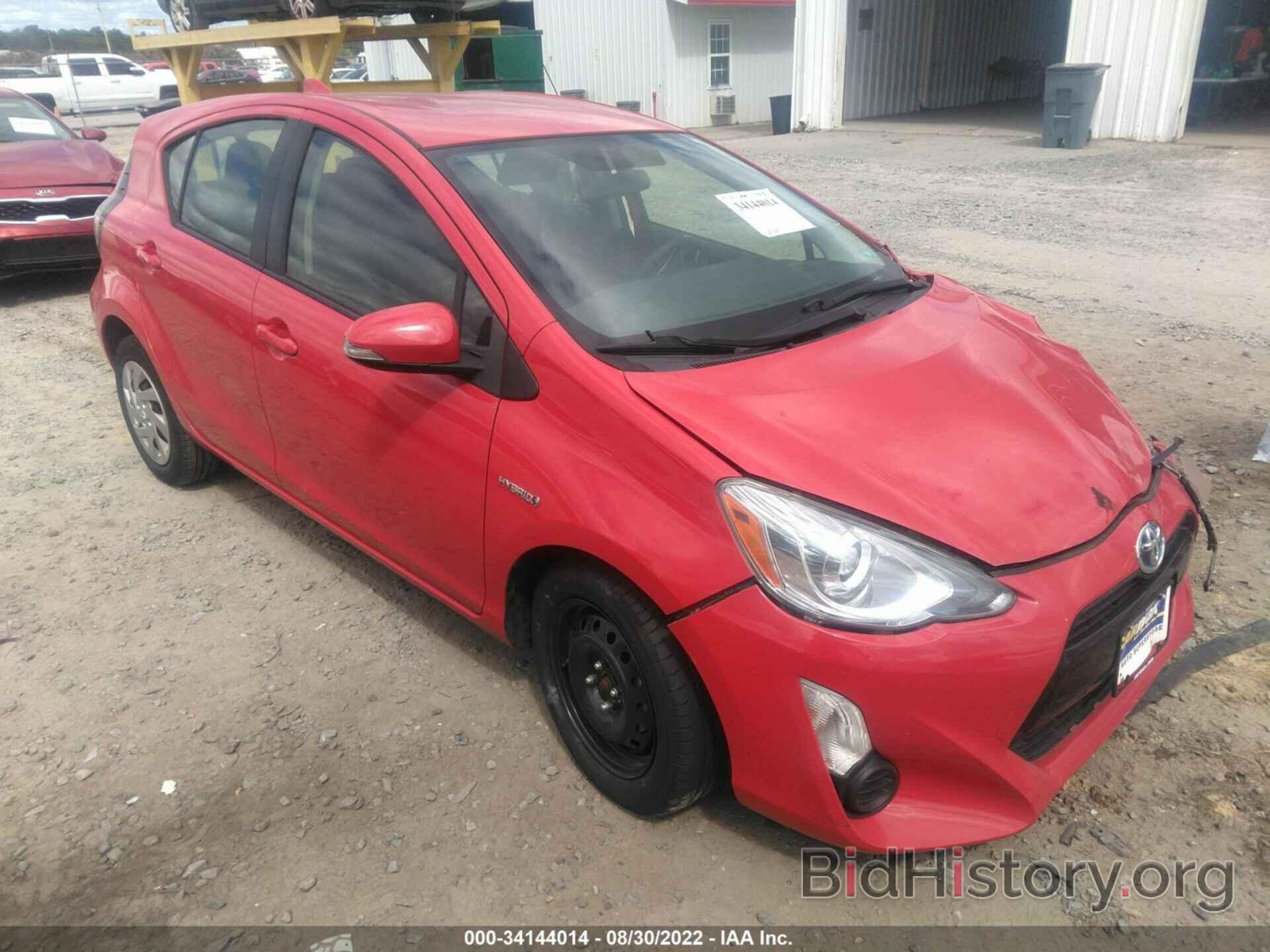 Photo JTDKDTB30F1099086 - TOYOTA PRIUS C 2015