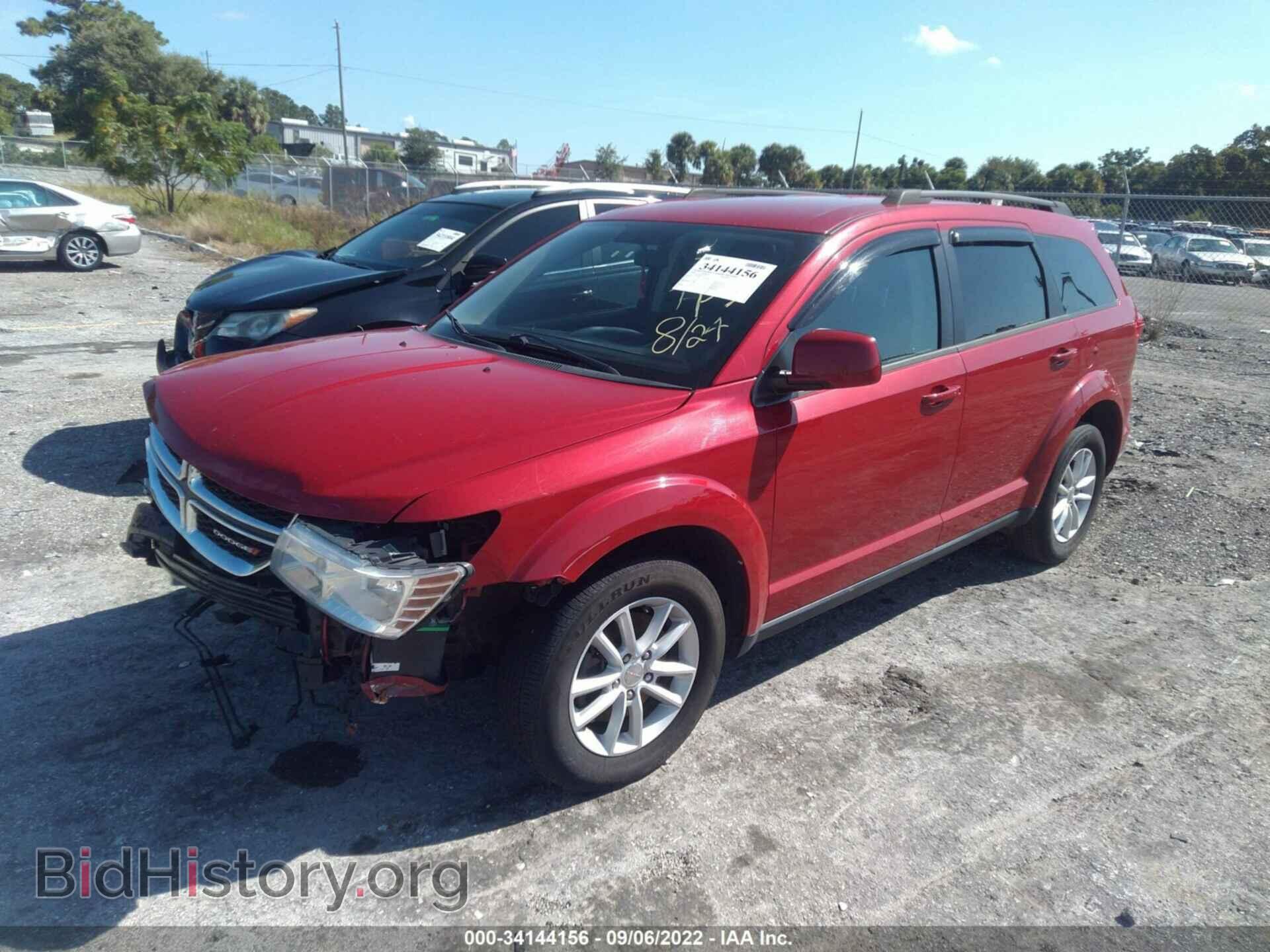 2016 DODGE JOURNEY - VIN: 3C4PDCBB2GT178170 - Фото 2