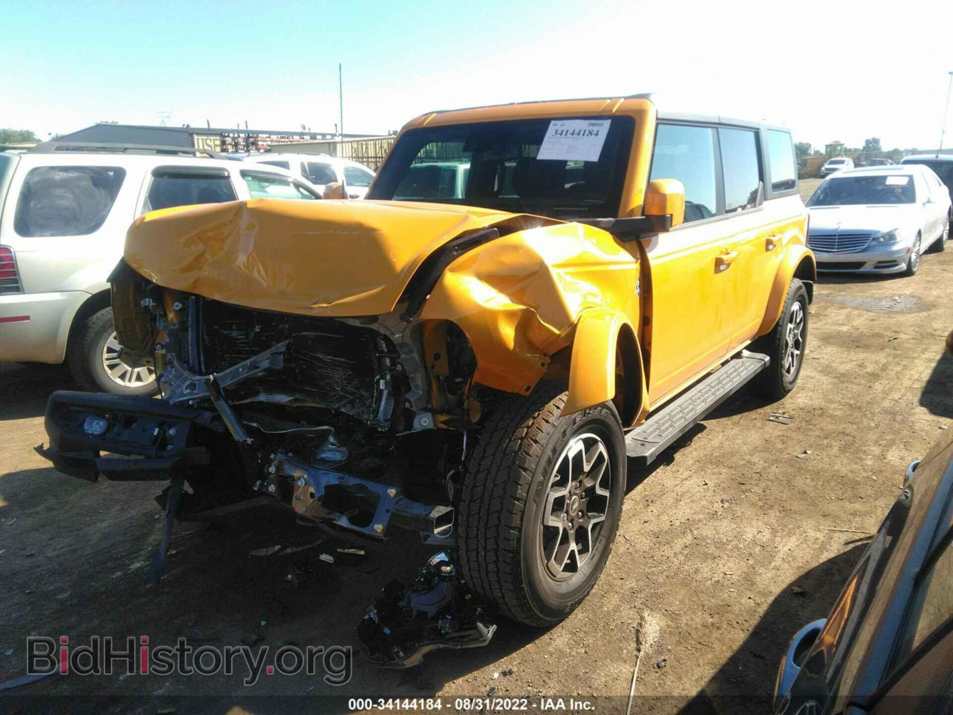 2022 FORD BRONCO - VIN: 1FMEE5BP9NLB05765 - Фото 2
