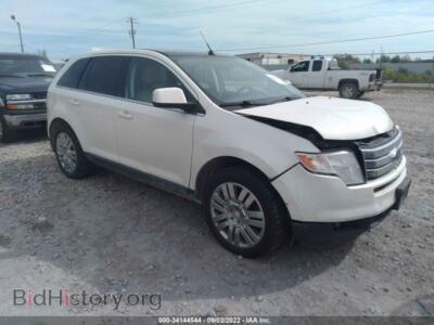 2008 Ford EDGE Limited, white — VIN 2FMDK49C48BA18510, IAAI