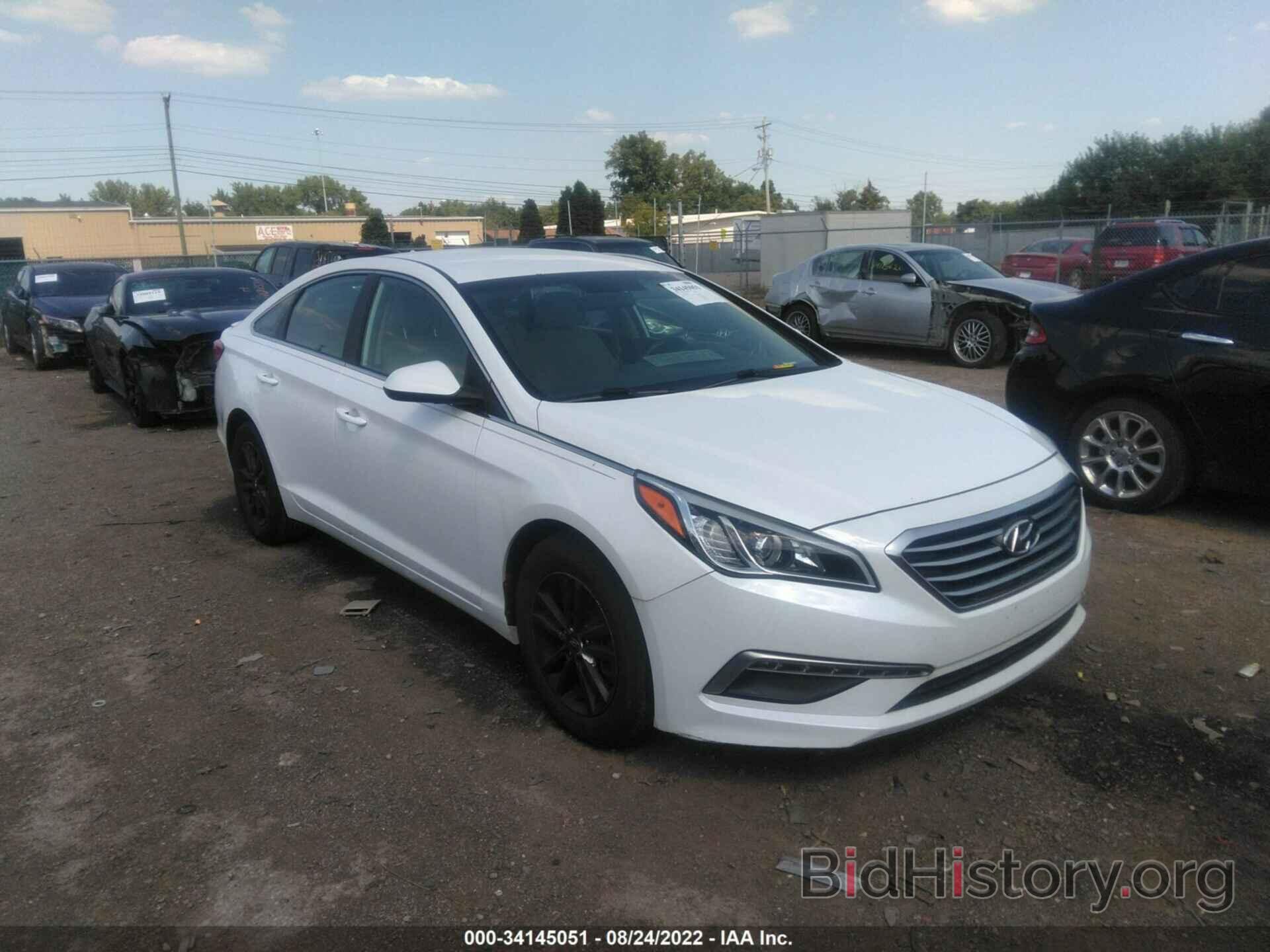 Фотография 5NPE24AF6FH015592 - HYUNDAI SONATA 2015