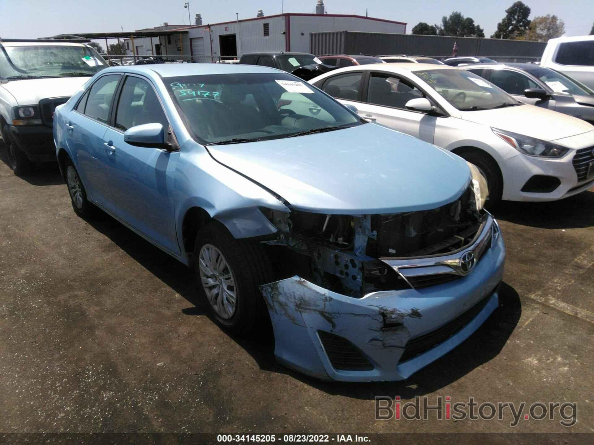 Photo 4T4BF1FK8CR230762 - TOYOTA CAMRY 2012