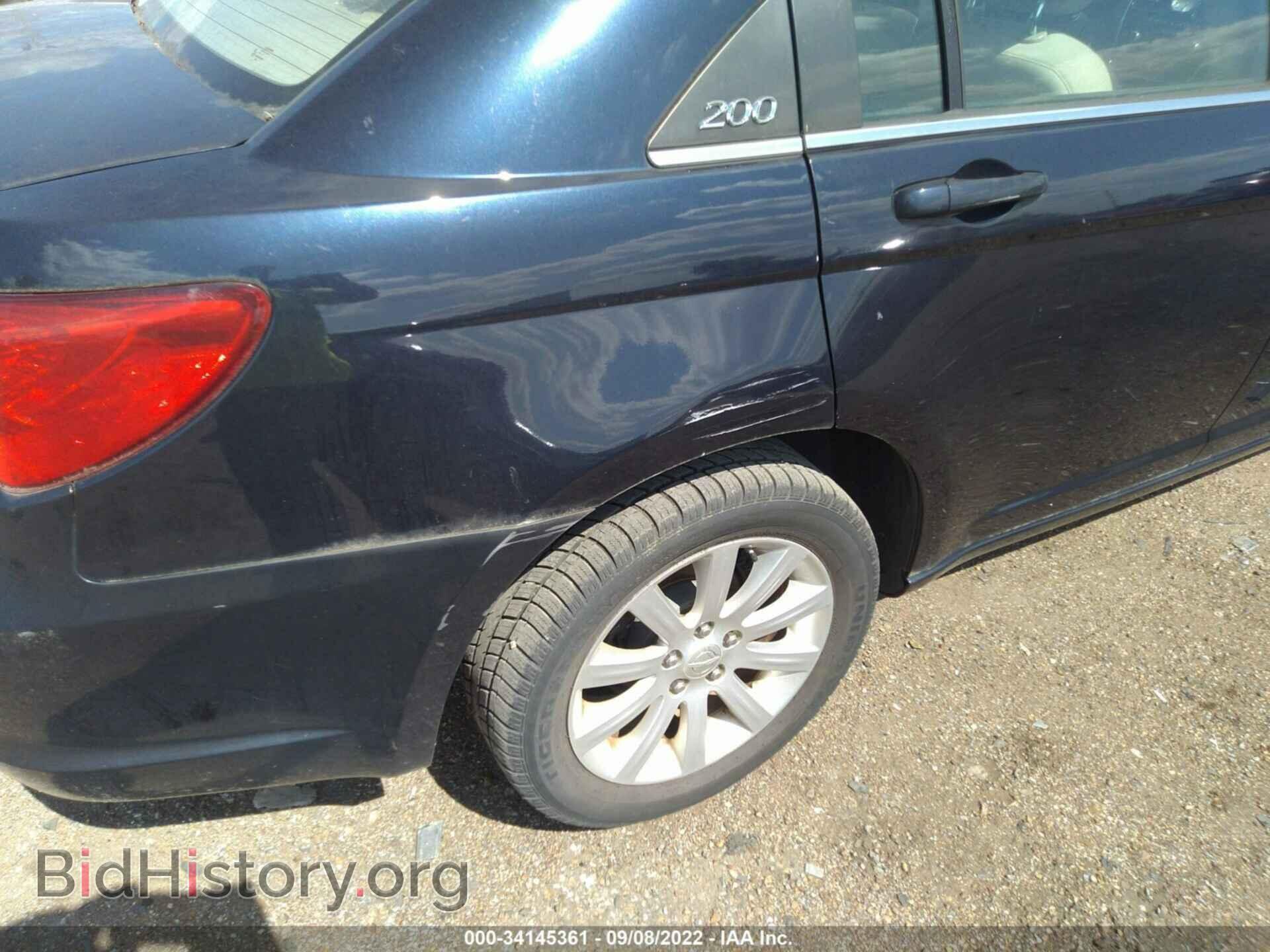 2012 CHRYSLER 200 - VIN: 1C3CCBBB9CN267700 - Фото 6