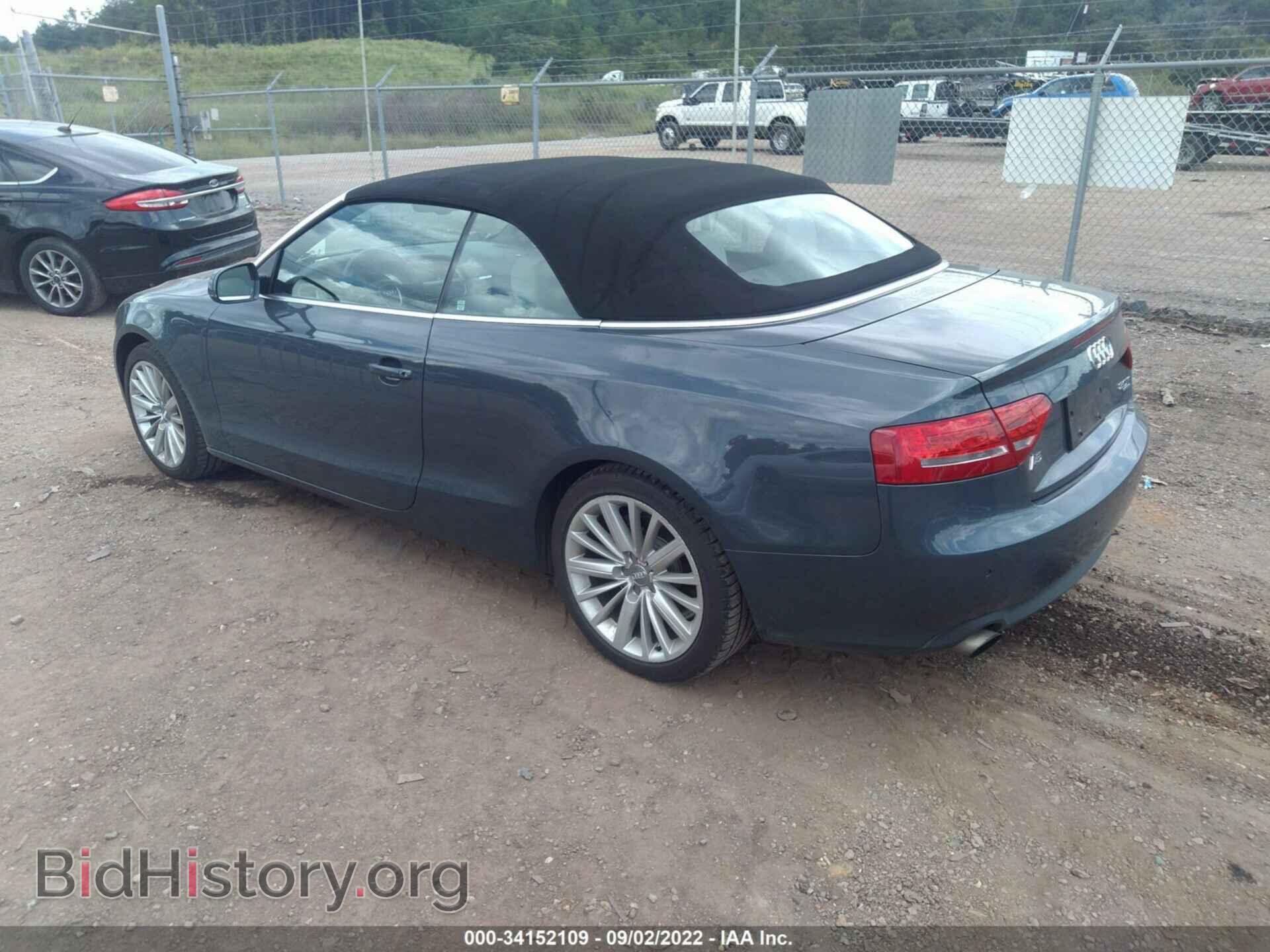 2011 AUDI A5 - VIN: WAUVFAFH5BN012252 - Фото 3