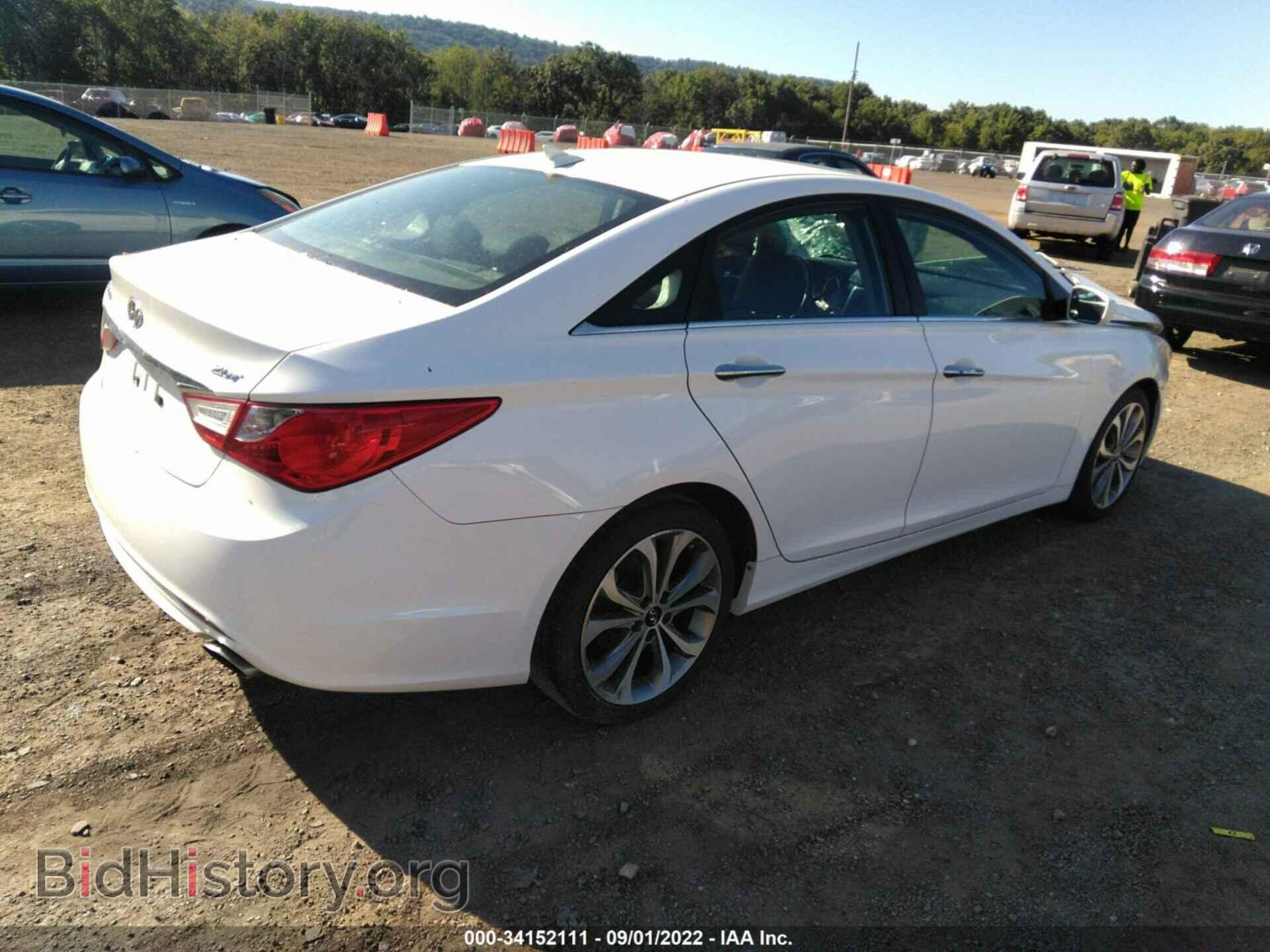 2013 HYUNDAI SONATA - VIN: 5NPEC4AB9DH722967 - Фото 4