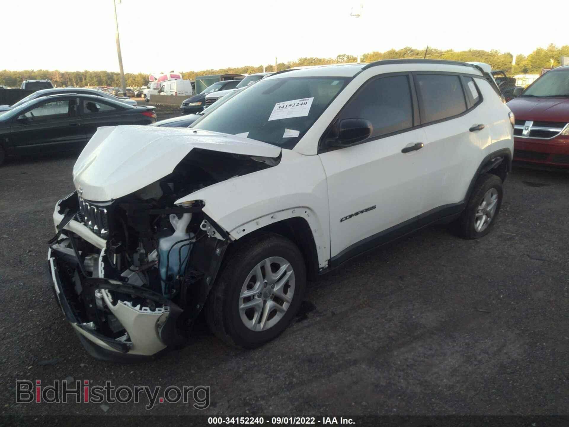 2017 JEEP COMPASS - VIN: 3C4NJCAB0HT652555 - Фото 2