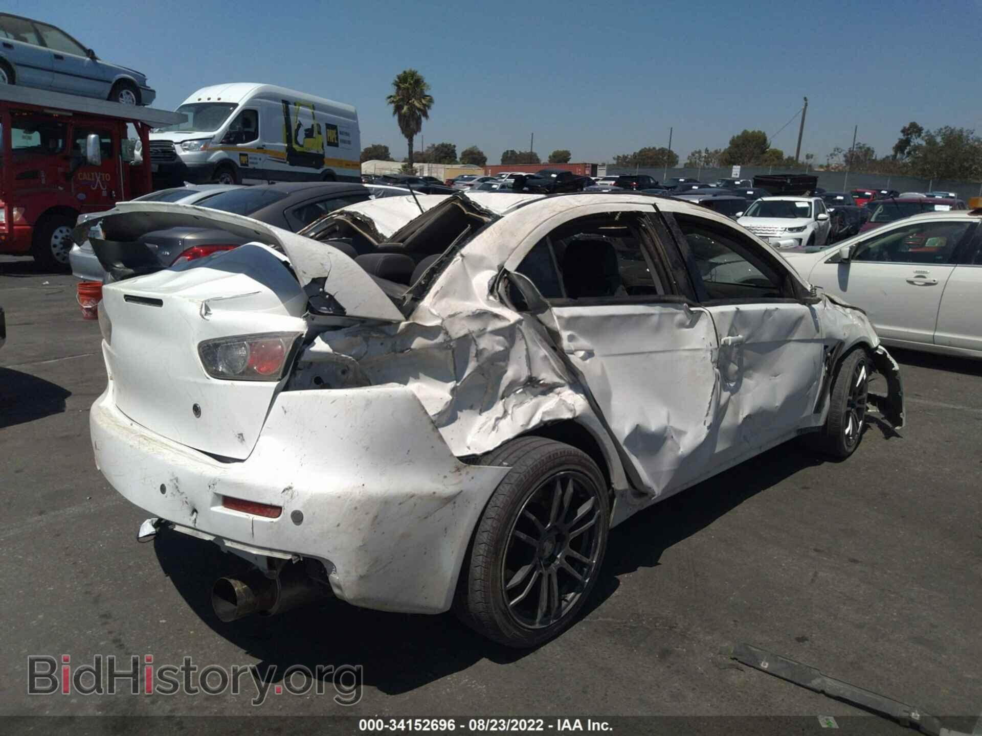 2014 MITSUBISHI LANCER EVOLUTION - VIN: JA32W8FV3EU014630 - Фото 4