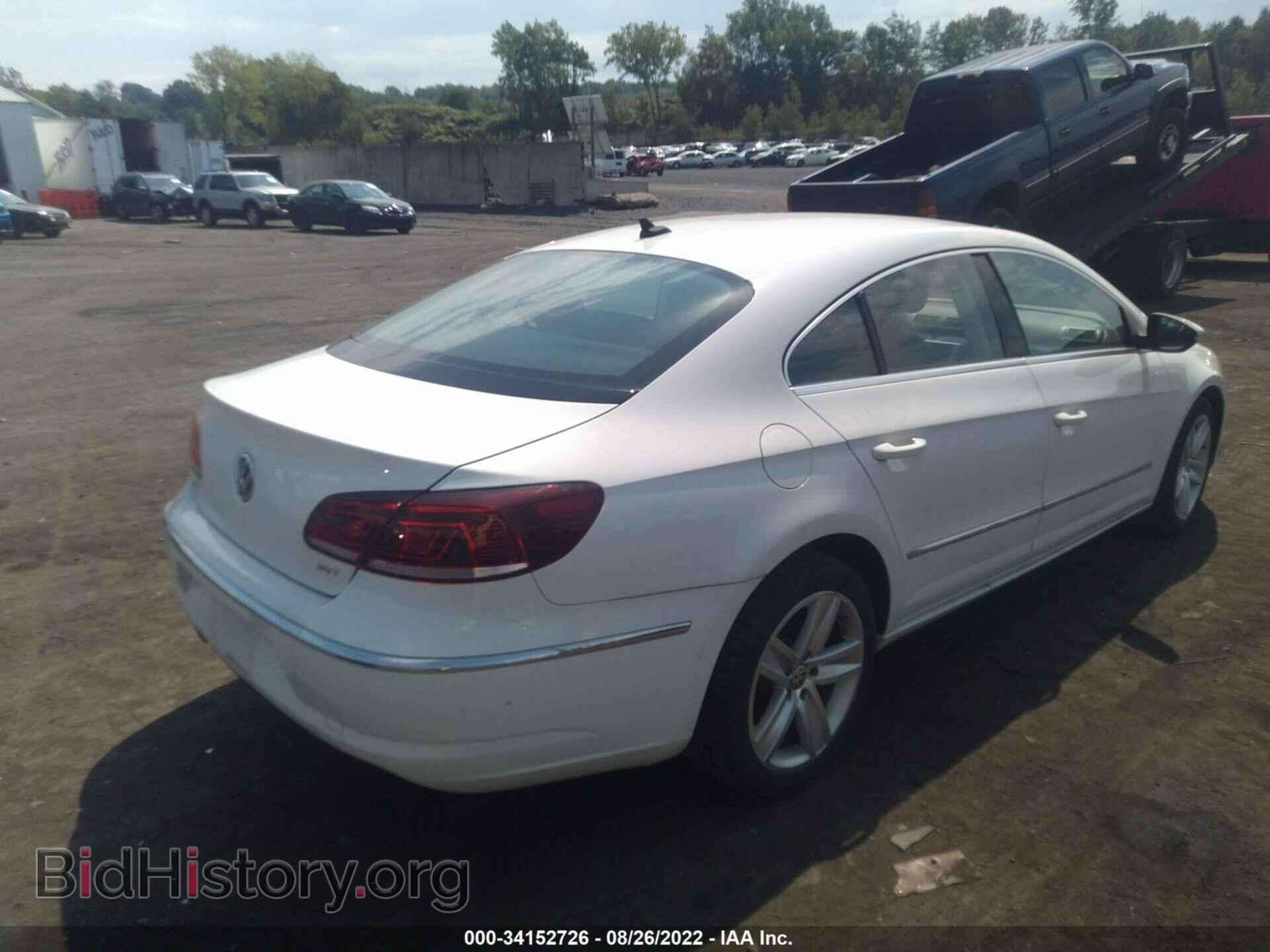 2014 VOLKSWAGEN CC - VIN: WVWBN7AN6EE500963 - Фото 4