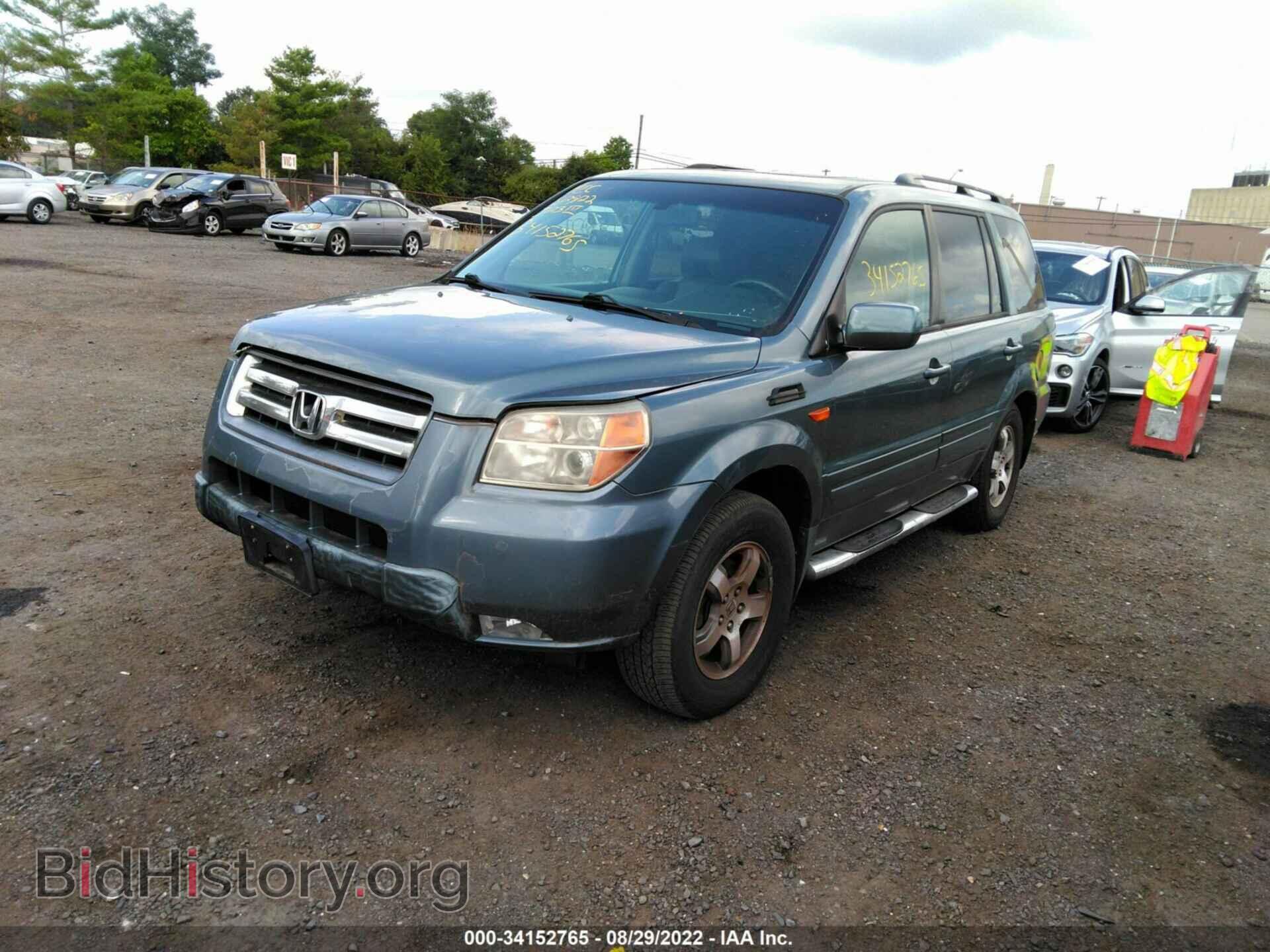 2006 HONDA PILOT - VIN: 2HKYF18566H521789 - Фото 2