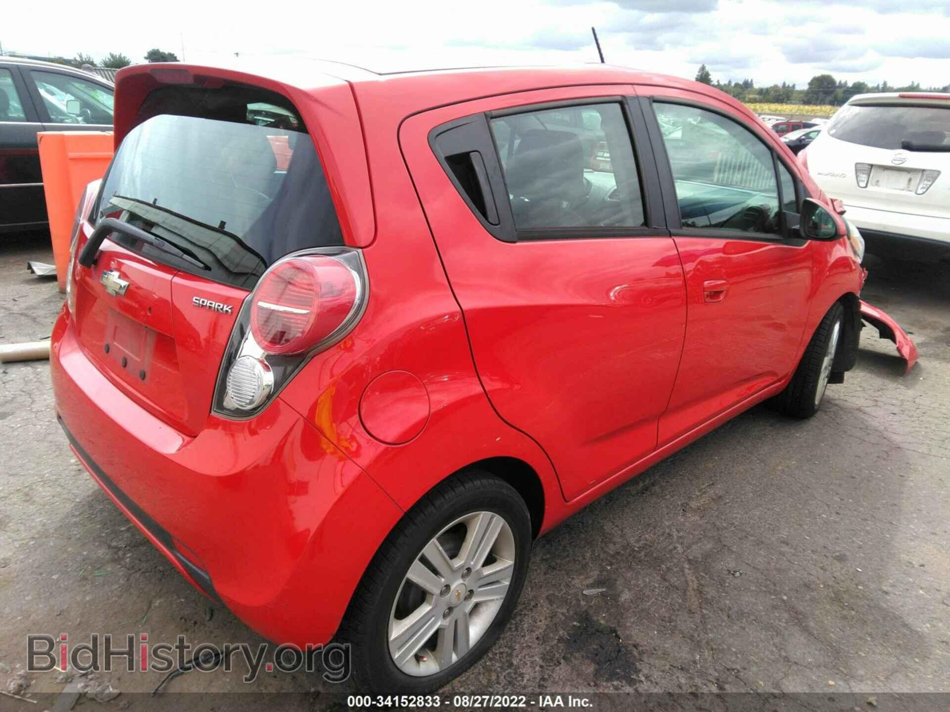 2014 CHEVROLET SPARK - VIN: KL8CD6S99EC538002 - Фото 4