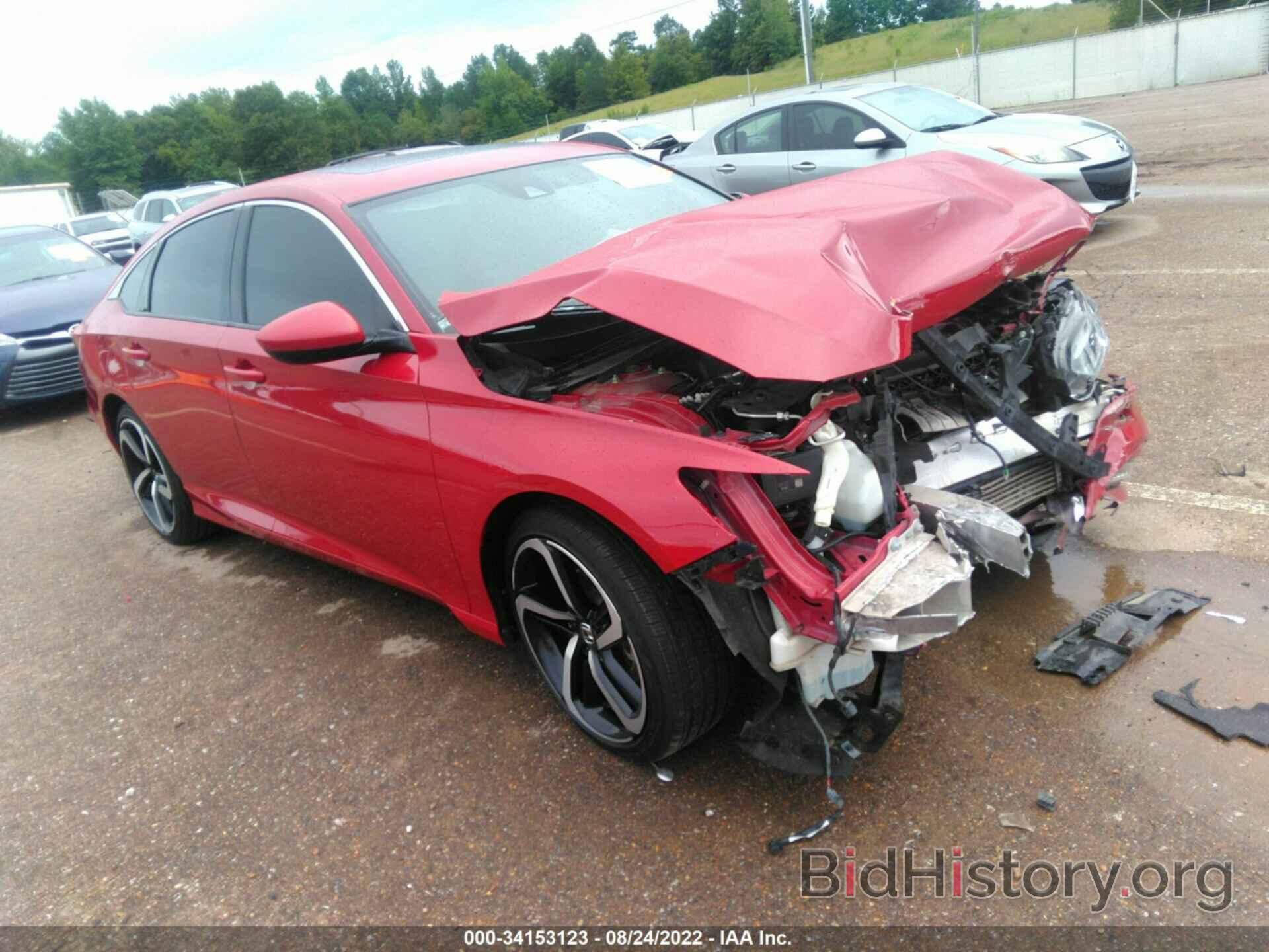 Photo 1HGCV2F34JA032605 - HONDA ACCORD SEDAN 2018