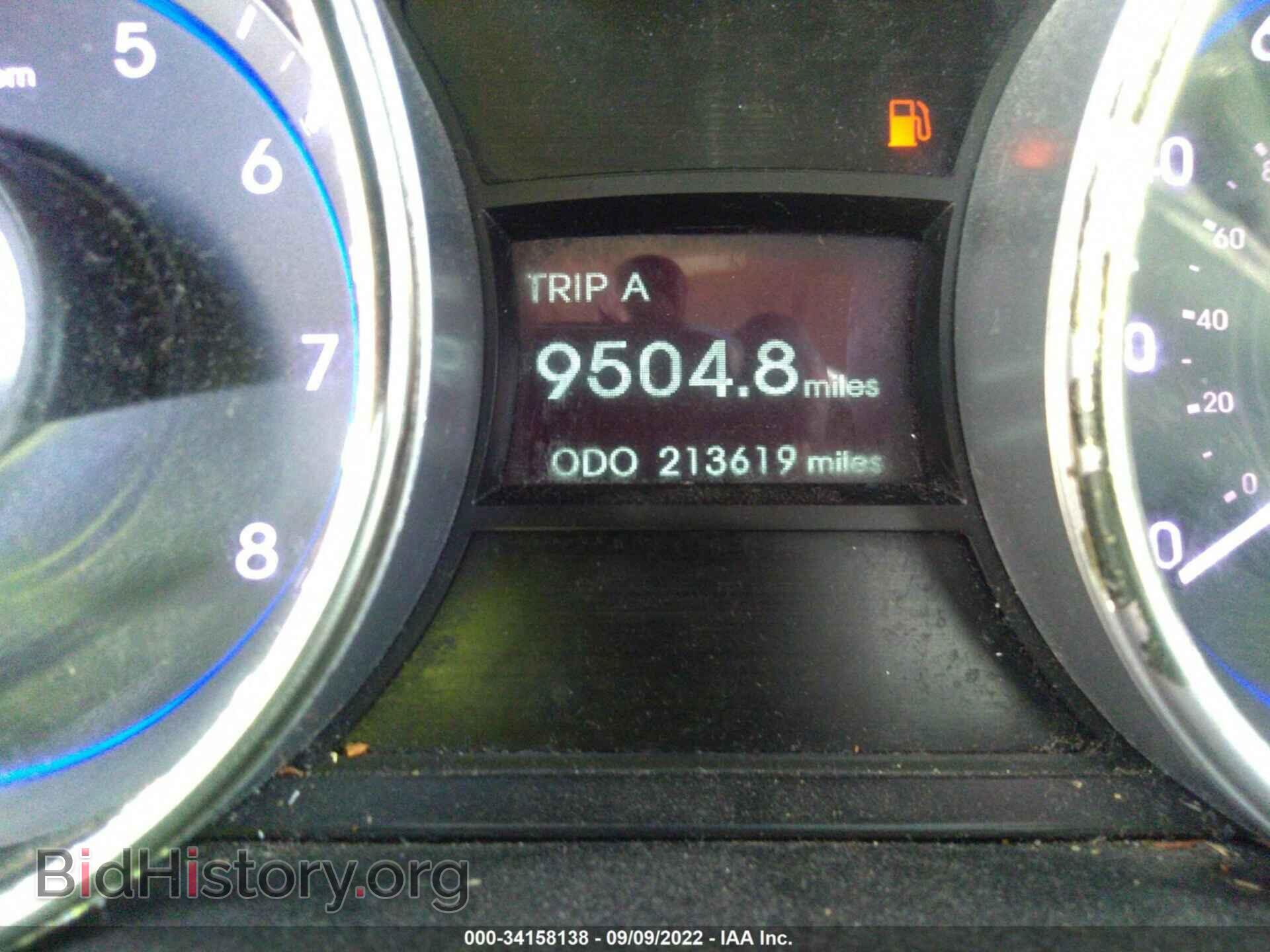 2012 HYUNDAI SONATA - VIN: 5NPEC4AC0CH436853 - Фото 7