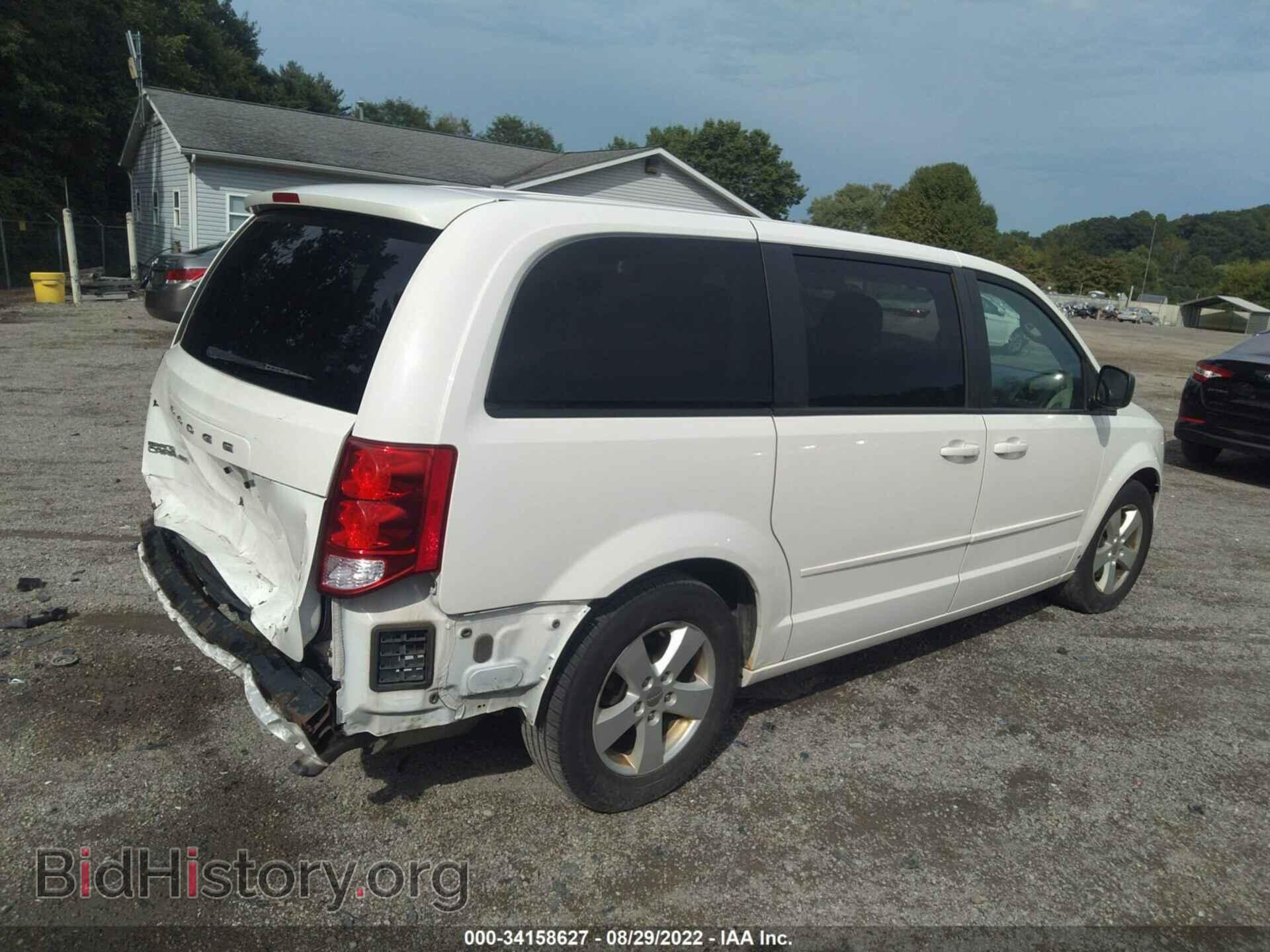 2013 DODGE GRAND CARAVAN - VIN: 2C4RDGBG4DR579908 - Фото 4