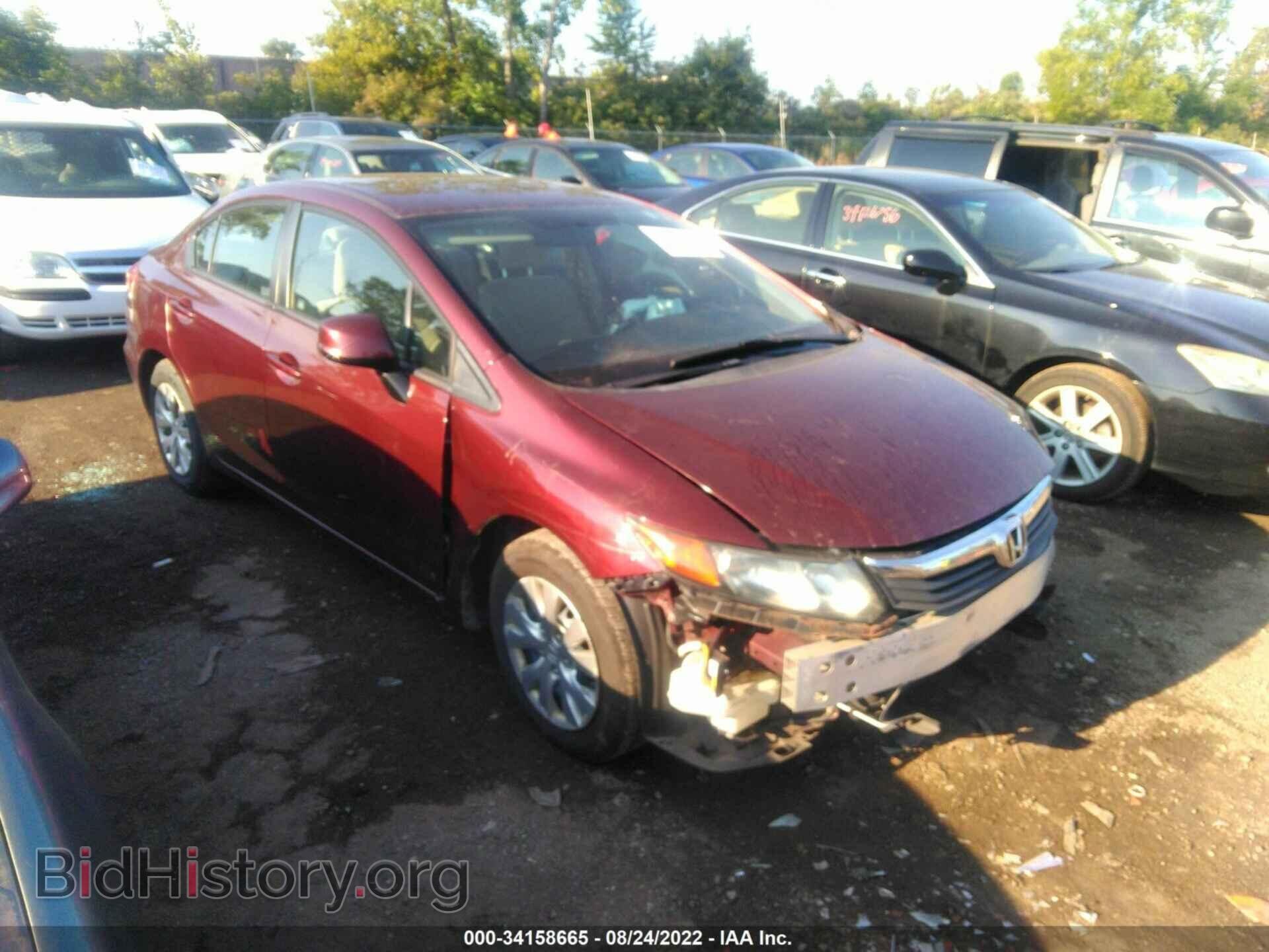 Фотография 19XFB2F57CE031020 - HONDA CIVIC SDN 2012