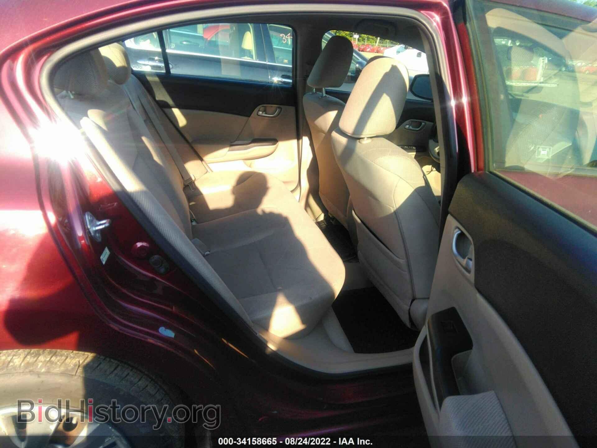 2012 HONDA CIVIC SDN - VIN: 19XFB2F57CE031020 - Фото 8