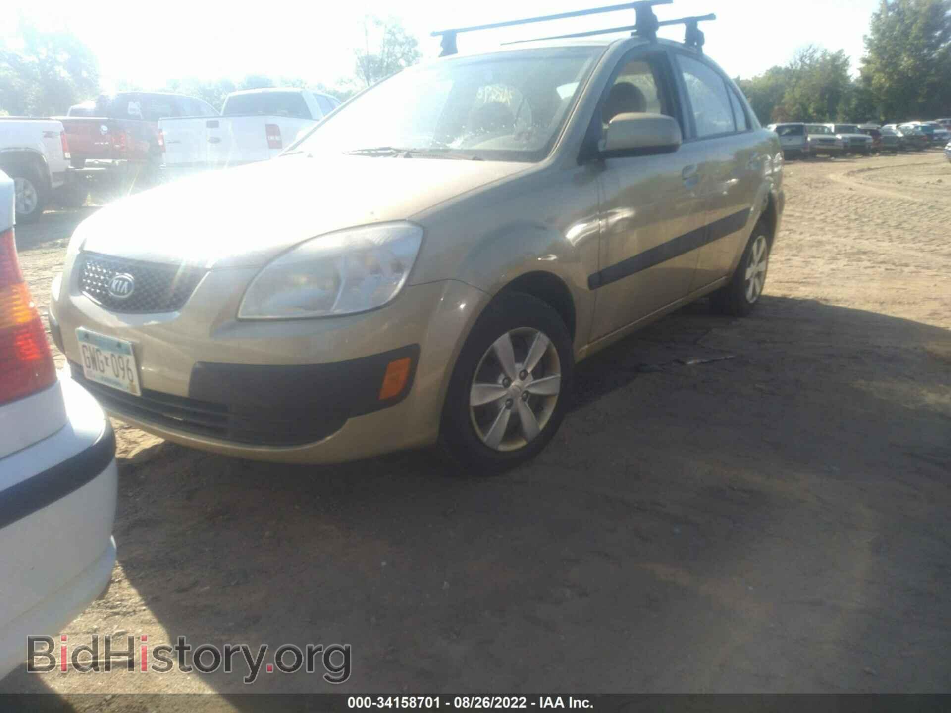 2008 KIA RIO - VIN: KNADE123086316066 - Фото 2