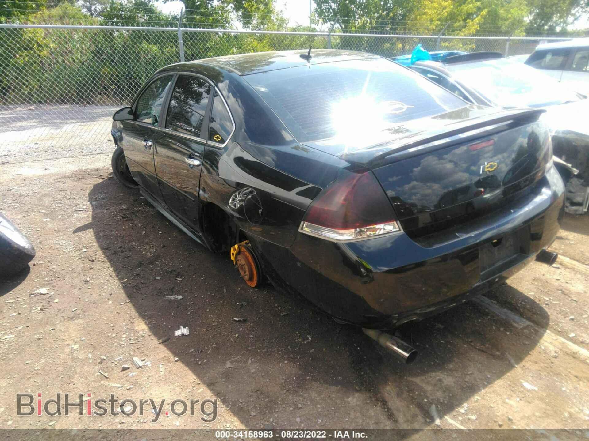 2012 CHEVROLET IMPALA - VIN: 2G1WC5E38C1254378 - Фото 3
